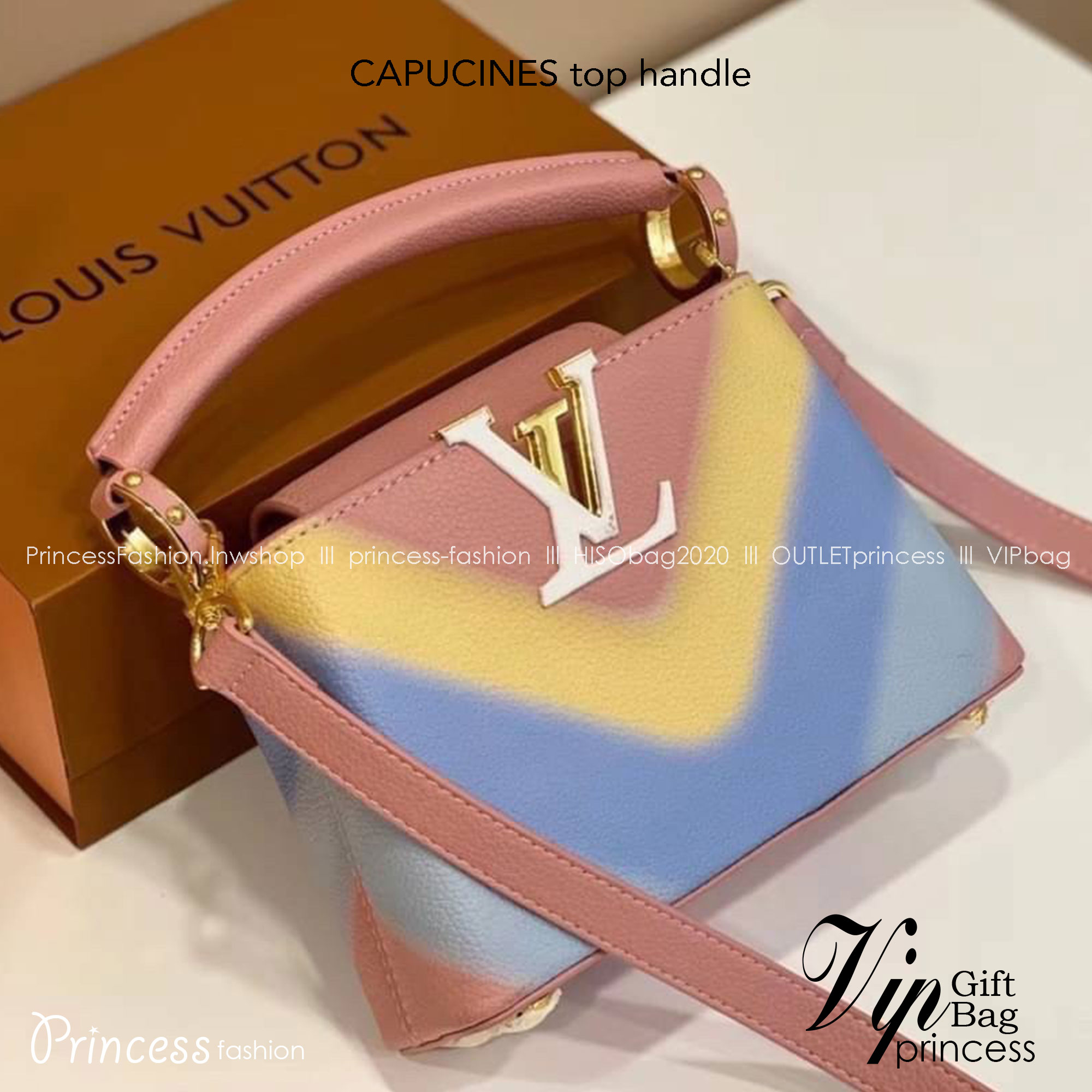 LV CAPUCINES top handle 8" ที่สุดของความสวยในราคาเบาๆ กระเป๋าถือสุดหรู สีสวยขับผิว ทำให้ไอเท็มนี้สะกดทุกสายตาจริงๆ มาพร้อมหูจับดีไซน์ทรงคลาสสิค ดีงามม้ากกกก!! ด้วยรูปทรงวินเทจ พร้อมส่งครบ box set ในราคาที่คุ้มที่สุด จัดเถอะค่า ยืนยันว่าสวยคุ้ม!!