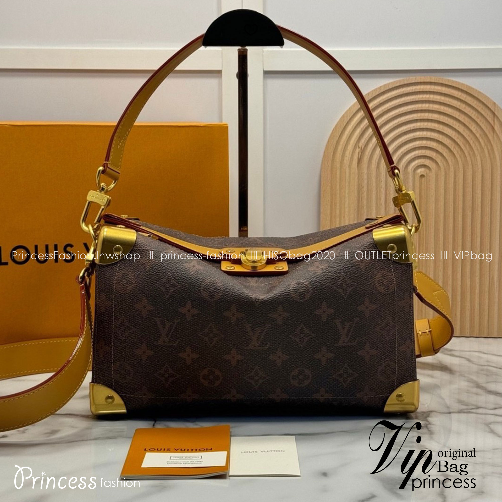 TOP ORI | LV Soul Trunk East West / lvpetite เกรดท็อปออริ เกรดดีสุด หนังแท้ สุดยอดกระเป๋าไอโคนิคสวยทรงเสน่ห์ รูปทรงกล่องปรับดีไซน์ยาวกว่าเดิม โดดเด่นด้วยหมุดเข้ามุม พร้อมตอบรับได้ทุกลุค ทุกสไตล์ไปเลยจ้า