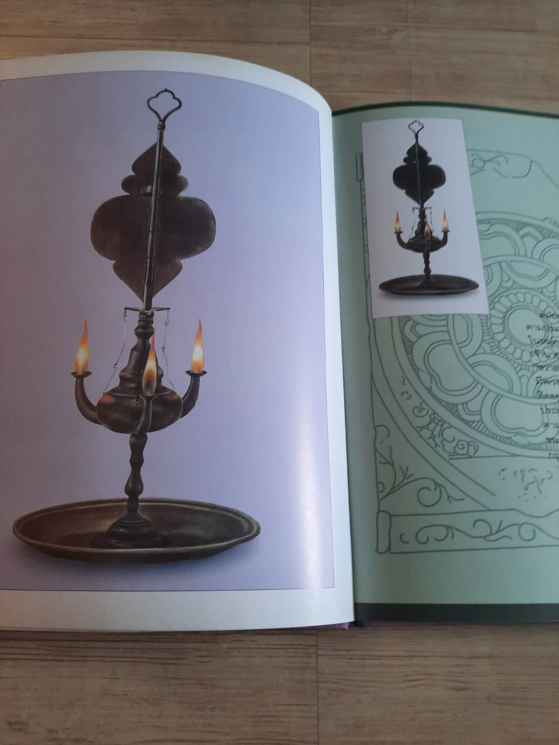 หนังสืออนุรักษ์มรดกไทย เครื่องตามประทีป วุฒิพงศ์ คีรีวงศ์ เรื่อง สวัสดิ์ สุวรรณปักษ์ ภาพ