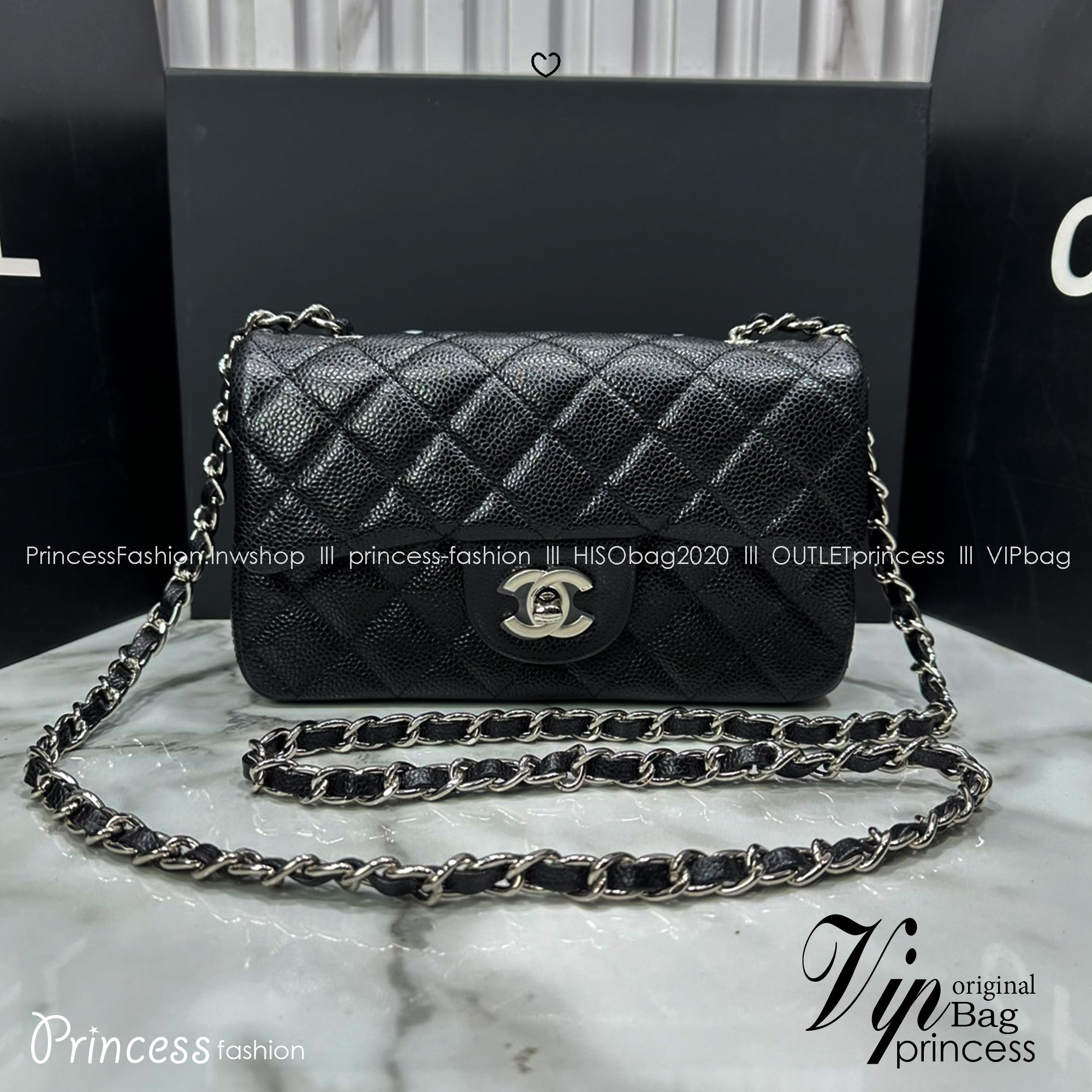 ORI หนังแท้ | CHANEL Classic 20cm shoulder bag กระเป๋าสะพายรุ่นยอดนิยม หรูหราระดับตำนาน สวยงามเหนือกาลเวลา