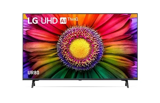 LG UHD 4K Smart TV รุ่น 43UR8050PSB | Real 4K | α5 AI Processor 4K Gen6 | HDR10 Pro | LG ThinQ AI | Magic Remote