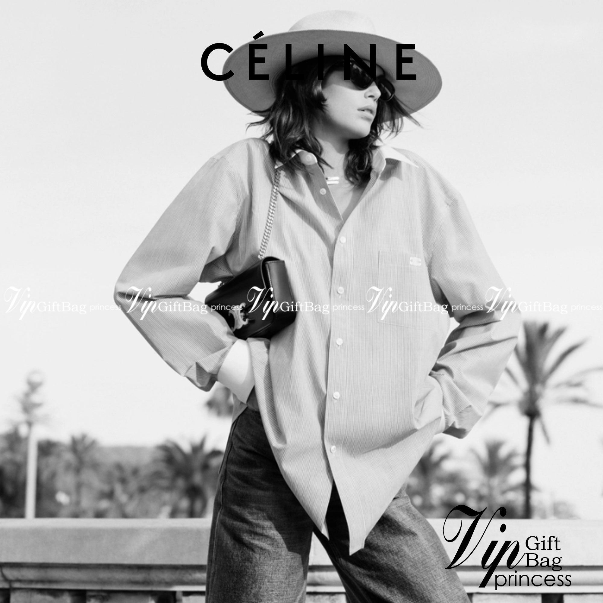 หนังแท้ CELINE CHAIN SHOULDER BAG / CELINE TRIOMPHE พร้อมส่งที่ไทย กระเป๋าเรียบหรูและดูทันสมัย ให้คุณเลือกสะพายในชีวิตประจำวันเข้ากับการแต่งตัวสบาย ๆ หรือจะสะพายออกงานปาร์ตี้สังสรรค์ก็ช่วยให้คุณดูโดดเด่น มีรูปทรงที่ดูแข็งแรงจึงไม่เสียรูปทรงแม้ใส่ของจำนวนม