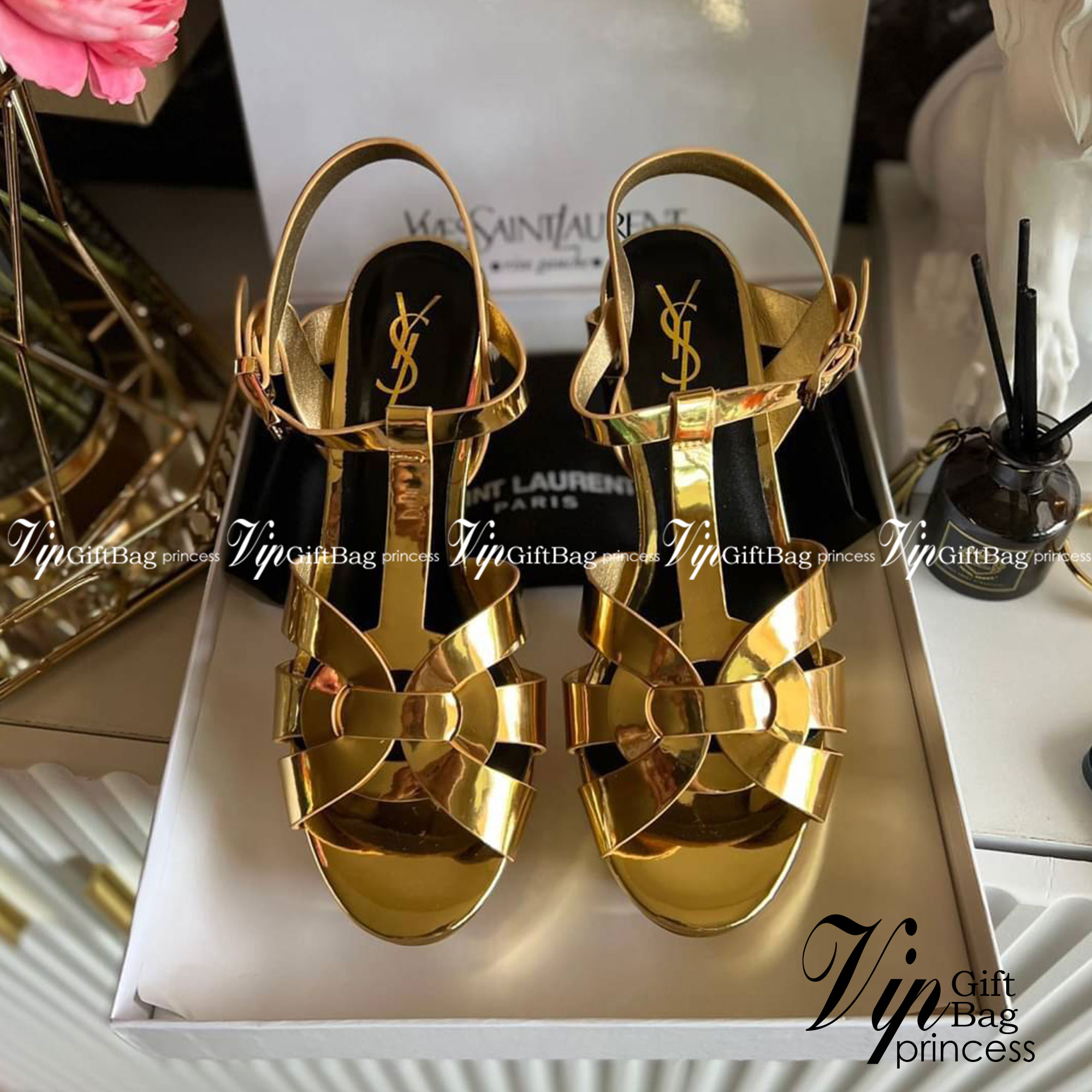 YSL TRIBUTE HEEL / SAINT LAURENT TRIBUTE HEEL / YSL HIGH HEEL เกรดออริจินอล รองเท้าส้นสูงแบรนด์หรู ที่สาวๆ ทุกคนควรมี ไว้ออกงานหรือใส่ทำงานได้ คู่นี้คือปังได้ตลอดกาล เพิ่มความสูงเพรียว สวยหรูมากค่ะ