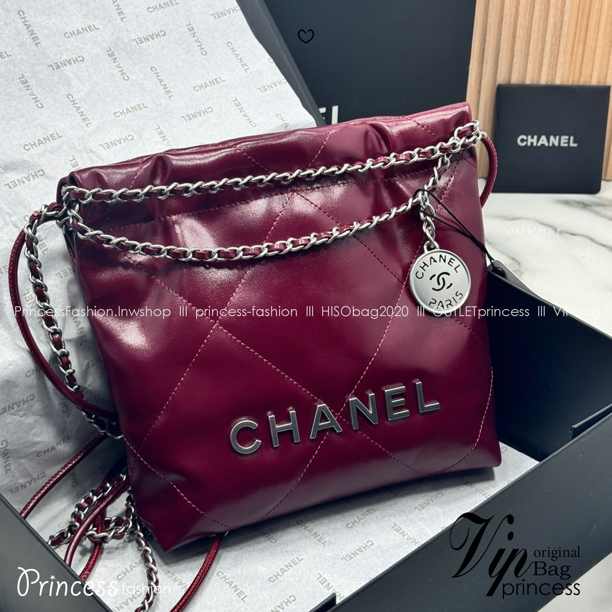 พร้อมส่ง 11 สี ORI หนังแท้ | CHANEL 22 Mini Handbag กระเป๋าสะพายสุดหรู รุ่นยอดนิยม 🤍 เกรดออริจินอล หนังแท้ ภาพถ่ายจากงานขายจริง ใช้งานต่างประเทศได้