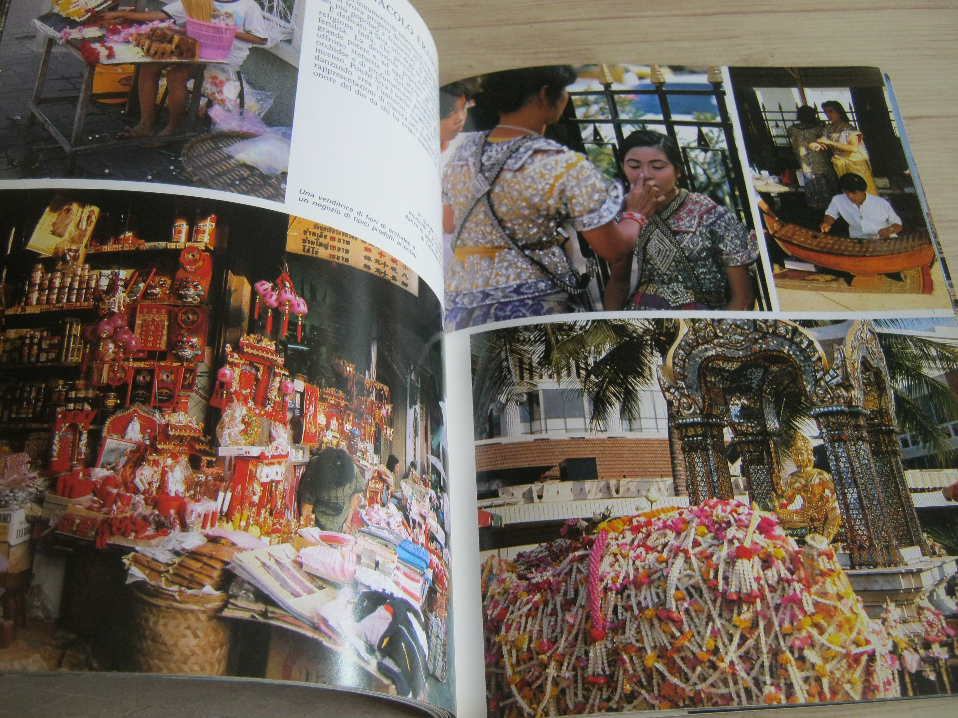 BANGKOK AYUTTHAYA PATTAYA EDIZIONE ITALIANA By Giovanna Magi (ภาพสี่สีทั้งเล่ม)