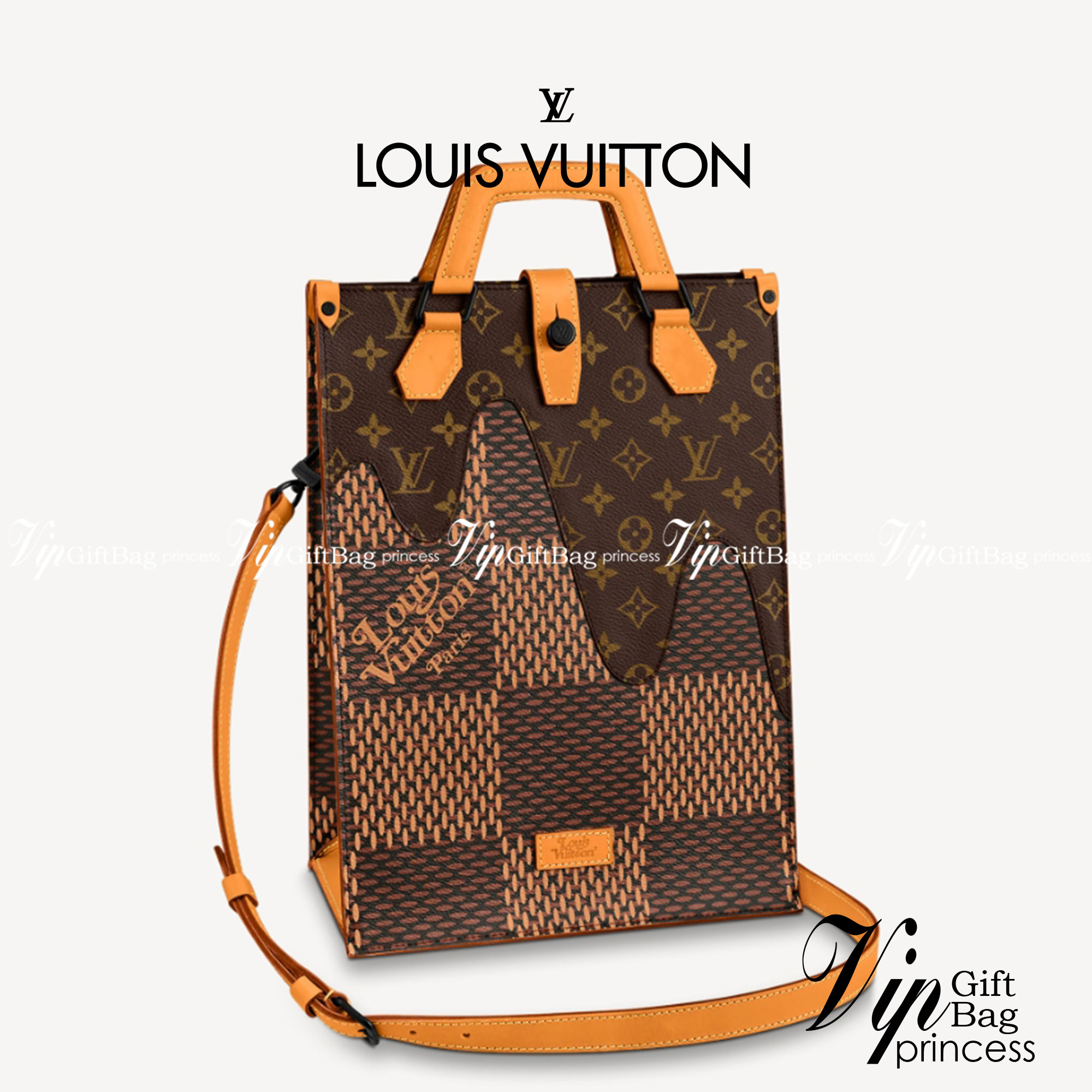 หนังแท้ LOUIS VUITTON MINI TOTE / LV MINI TOTE กระเป๋าทรงโท้ท โดดเด่นด้วยรายละเอียดของคลื่นใน Monogram เหมาะอย่างยิ่งสำหรับสิ่งของจำเป็น เช่น iPad โทรศัพท์ และสมุดโน้ต มีหูหิ้วแบบถอดได้สำหรับสะพายไหล่ ภาพสินค้าถ่ายจากงานขายจริง ใช้งานต่างประเทศได้