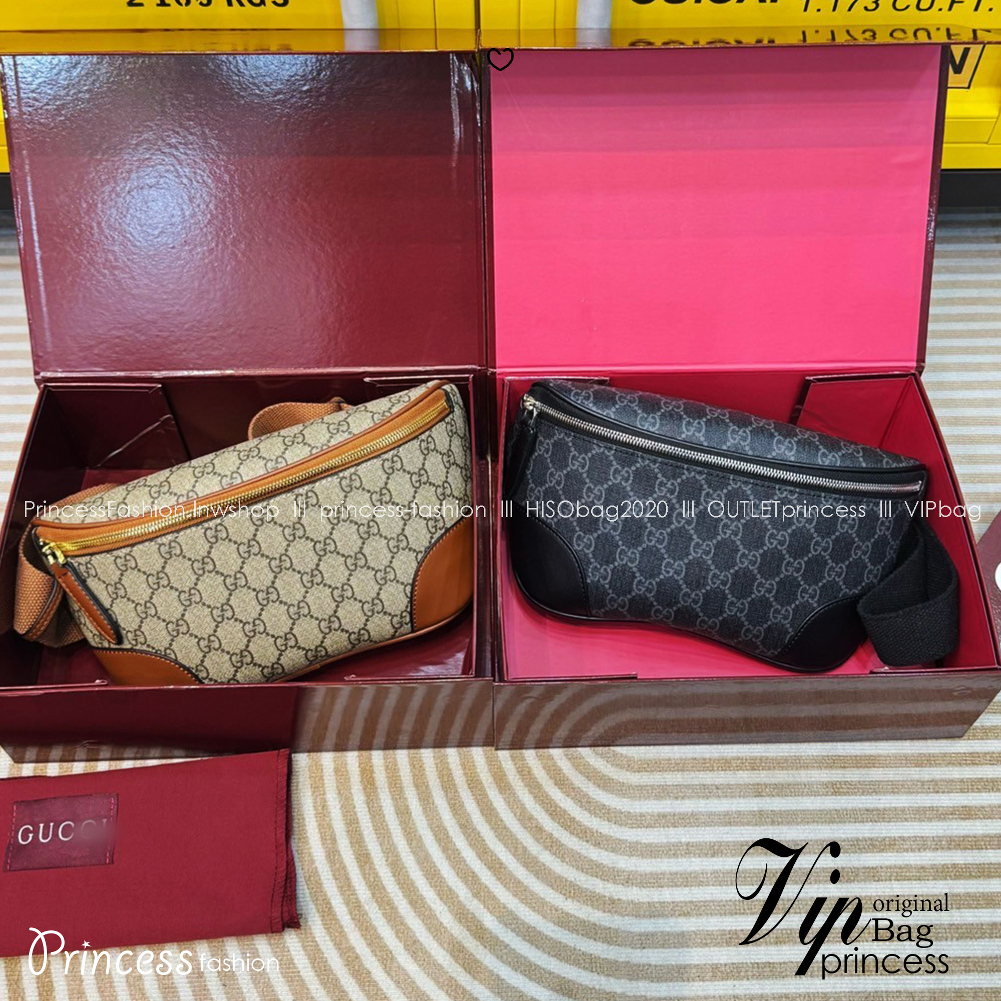 GUCCI GG Emblem medium belt bag กระเป๋าคาดอก/คาดเอวปรับโฉมใหม่ สวยสง่างาม สปอร์ตและเท่กว่าเดิม แต่ยังคงความคลาสสิค