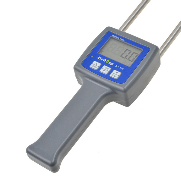 เครื่องวัดความชื้น ขี้เลื่อย ฟาง แกลบ ถ่านชีวมวล สมุนไพรสับ ไม้สับ ไม้ชิพ รุ่น DX-108W