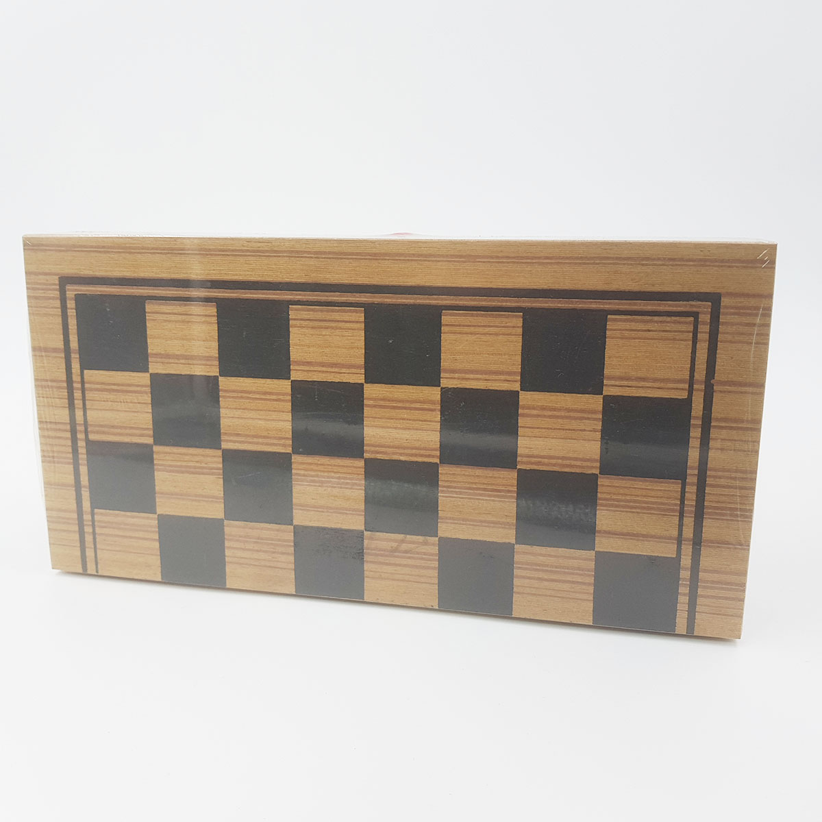 ชุดหมากรุกไทยแบบไม้พร้อมตัวเล่นงานแบบพกพา(ไม้จามจุรี)