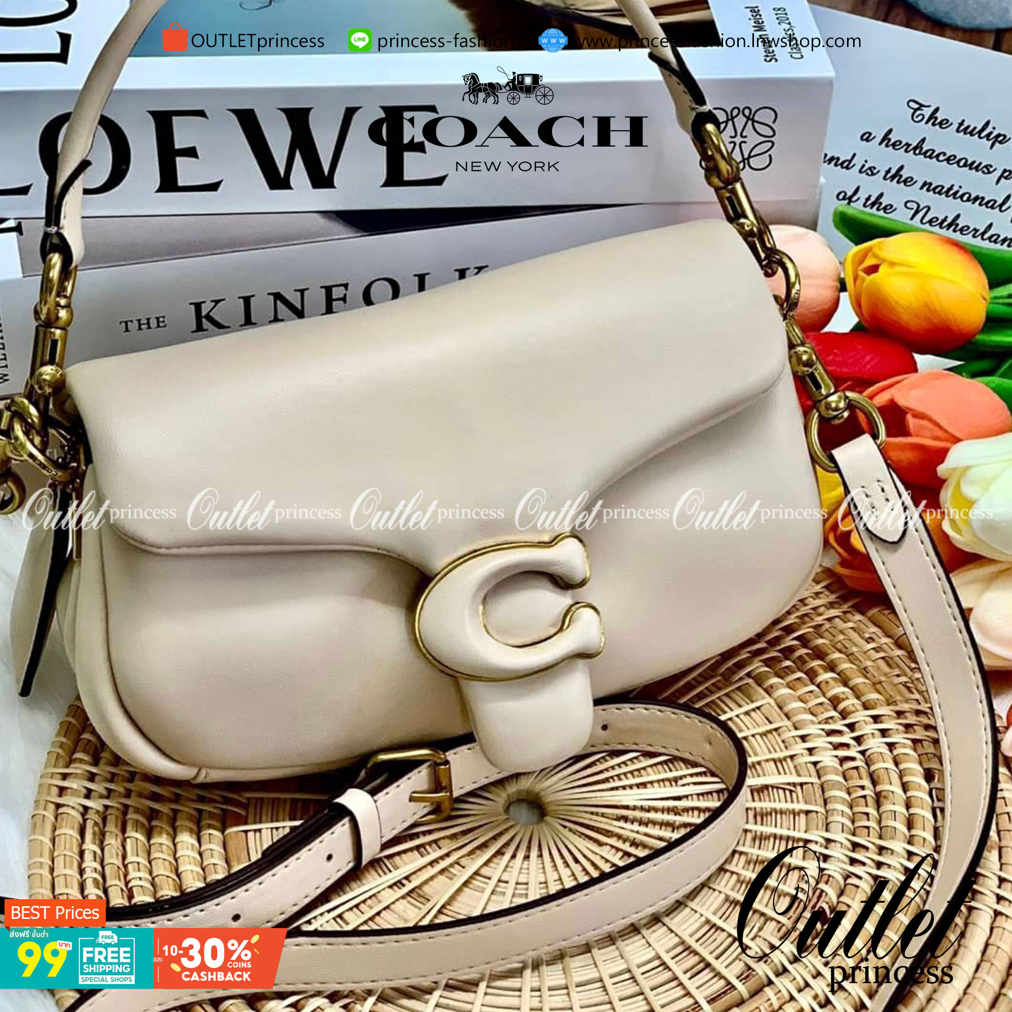 สีที่ขายดีที่สุด เหลือจากจองไม่กี่ใบนะคะ😁 COACH PILLOW TABBY SHOULDER BAG 18 ((C3880)) พร้อมส่งที่ไทย คุณภาพเกินราคา! กระเป๋าหิ้ว//สะพายแบบครอสบอดี้ร์ 🔺หนัง nappa หนานิ่ม นุ่มมากๆ รุ่นใหม่ล่าสุดค่ะ!