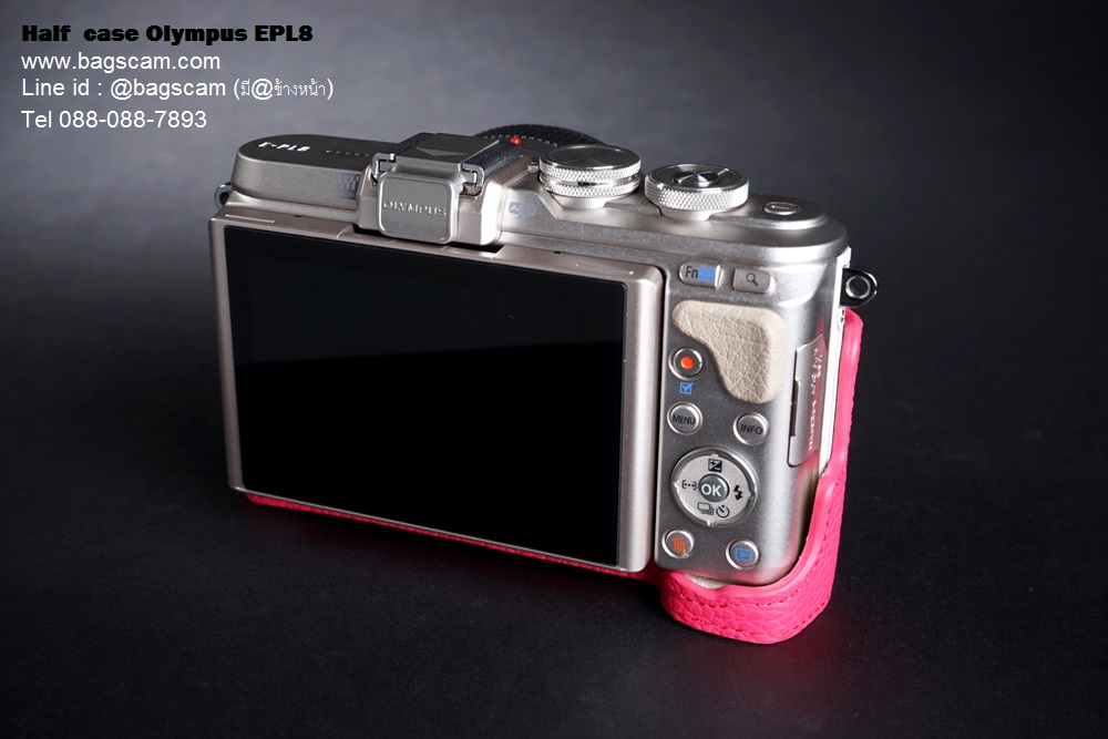 เคสกล้อง Olympus EPL8 หนังแท้