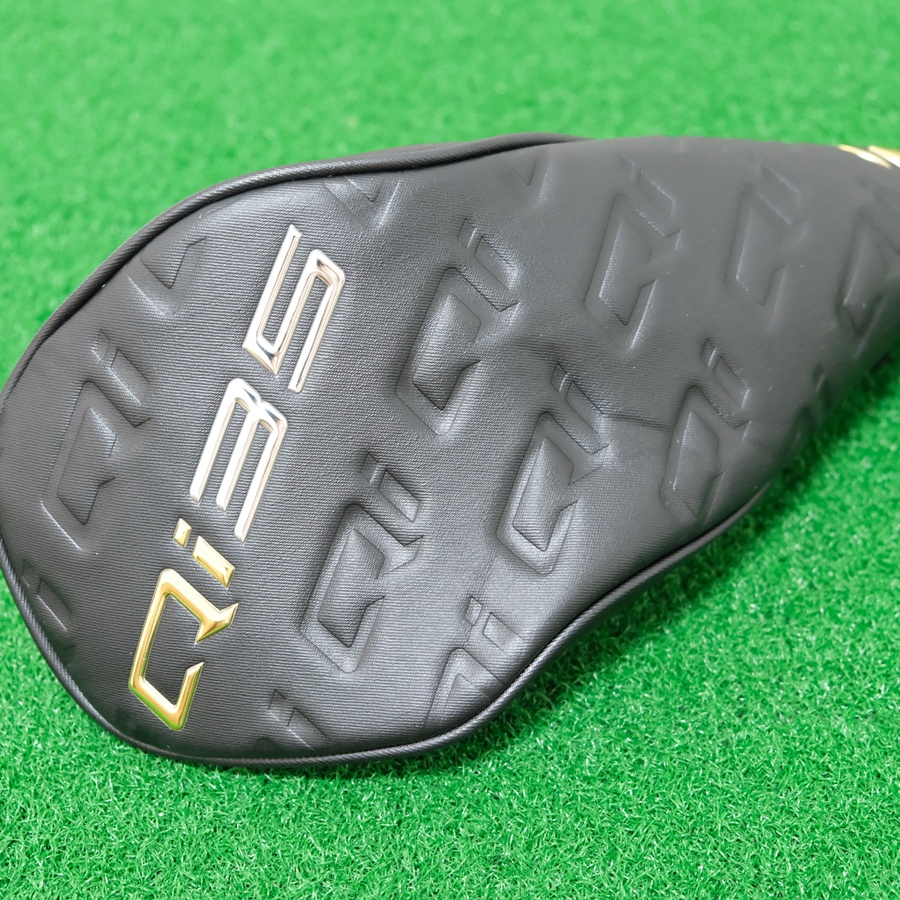 2025 TAYLORMADE QI35 MAX DESIGNER SERIES MATTE PLATINUM 10.5* DRIVER - HEAD ONLY + HEADCOVER