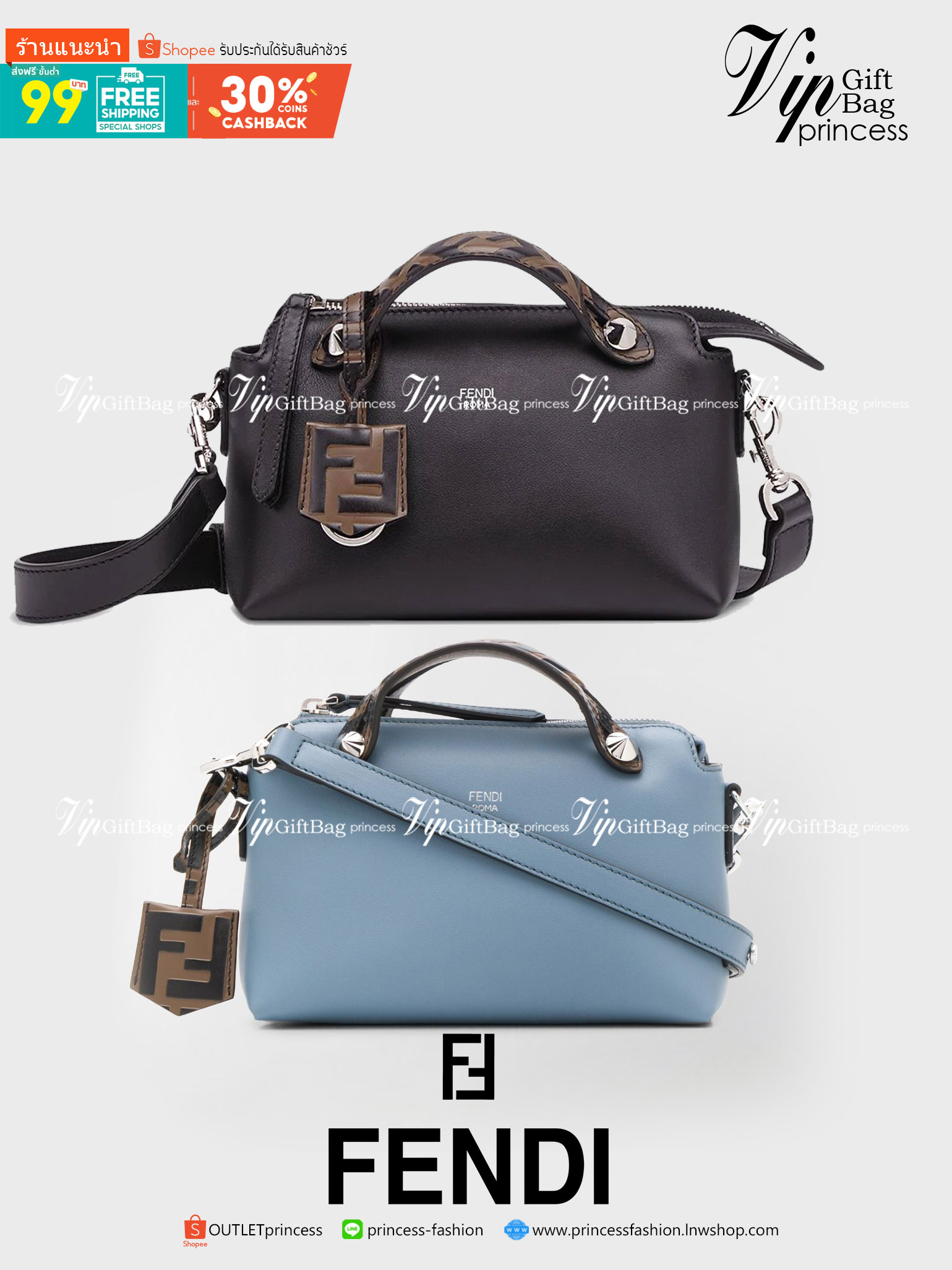 FENDI By The Way tote น้องงกลับมาแล้วว ใครรออยู่ห้ามพลาดจร้าา สวยๆอย่างนี้อดใจยังไงไหว!! กระเป๋ารุ่นที่ไม่ว่าจะใช้แบบหิ้วหรือสะพายข้างก็สวยทุกลุค แถมแมทกับชุดได้ง่าย เหมาะกับทุกๆวัน สินค้าพร้อมส่ง มีจำนวนจำกัด