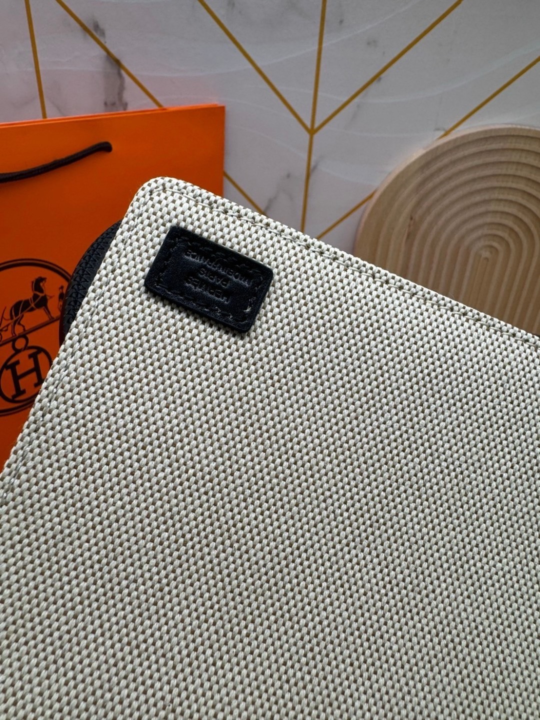 HERMES Steeple Tote Bag / H Steeple canvas tote bag 30cm กระเป๋าทรงโท้ทแคนวาสอย่างดี พิมพ์ลายคมชัด ลายใหม่สวยหรู เกรดออริ สลับแท้