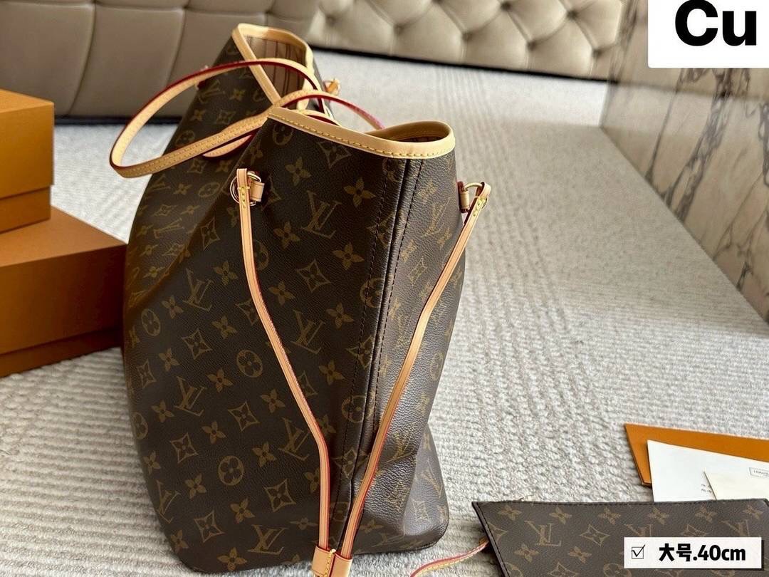 พร้อมส่ง 4 สี | LV Neverfull GM bag กระเป๋าสะพายทรโท้ทใบใหญ่ จุได้แบบไม่จำกัด ไซส์หายากไซส์ตามหา ใหญ่จริงแบบจุใจ มาพร้อมใบลูก สะพายไปเที่ยวต่างจังหวัดคือดีงามมากจ้า