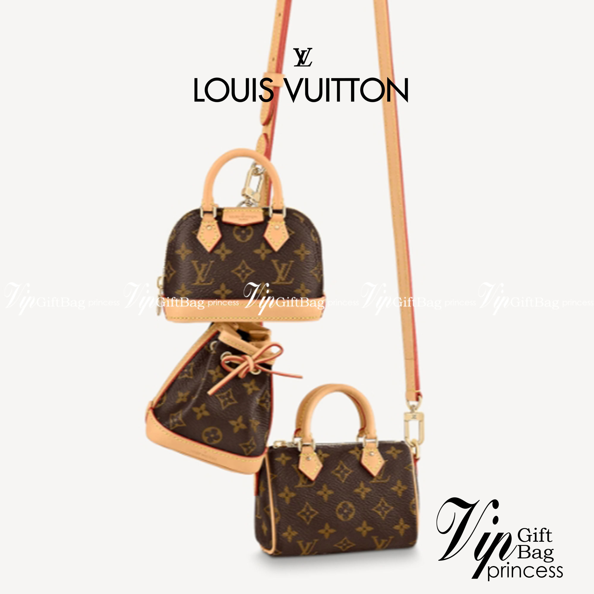 LV TRIO MINI ICONES ใหม่ล่าสุด น่ารักน่าใช้ ที่รวบรวมรุ่นสุดยอดที่เป็นดั่งไอคอนนิค ให้ทุกคนได้สะสมครบคอลเลคชั่น ในไซส์มินิ วัสดุหนังแคนวาสทุกใบ มีสายสะพายข้างให้ เกี่ยวทุกใบรวมสะพายทีเดียว หรือแยกใช้วันแบบ วันละสไตล์ สลับได้ไม่มีเบื่อ มาพร้อม box set ครบ 