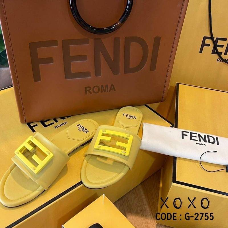 Fendi Sandals แตะฉลุโลโก้ งานชนช้อป งานจริงสวยมาก แอดมินบอกเลยต้องมี แมทส์ชุดง่าย น้ำกนักเบา
