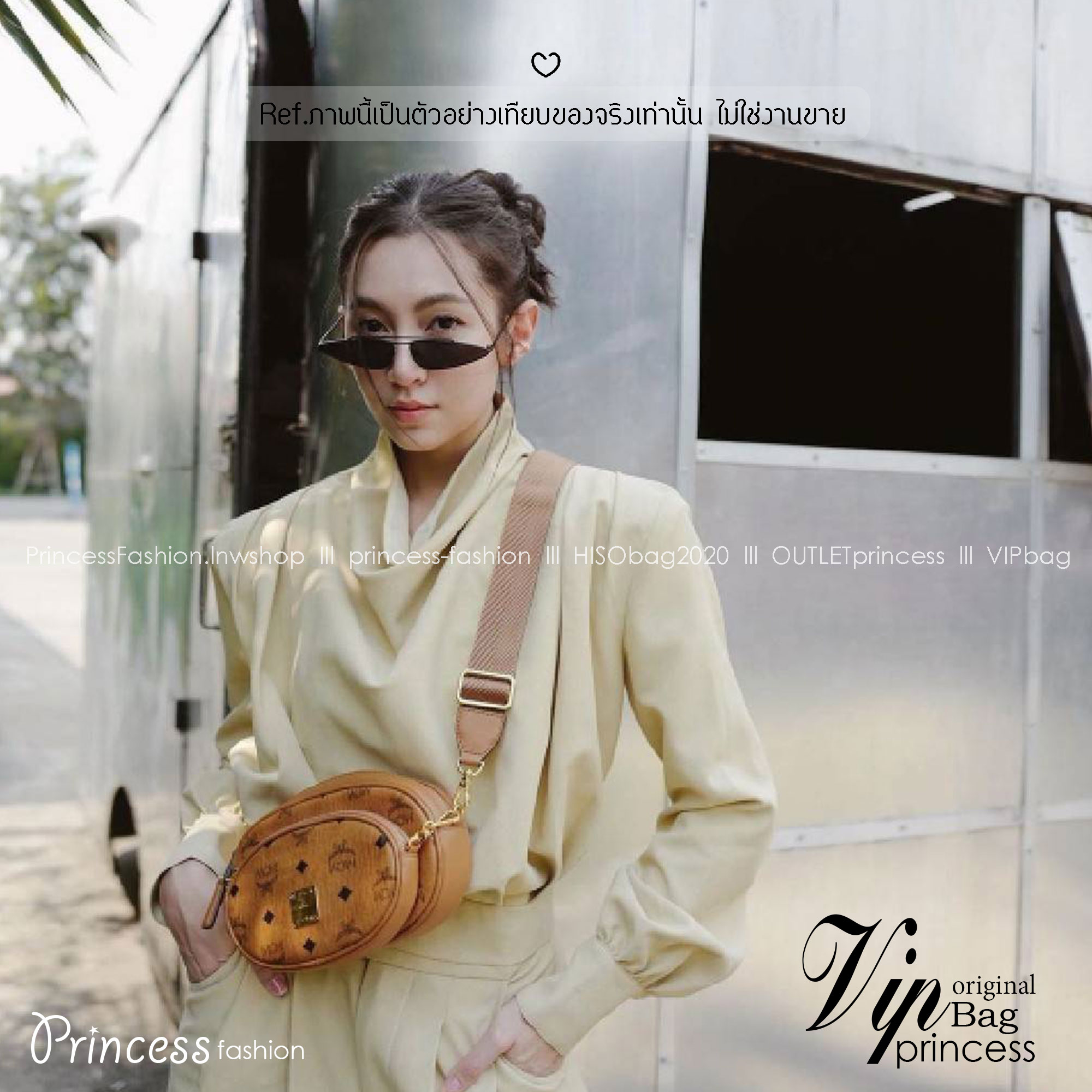 ORI | M.C.M ESSENTIAL MULTI POCHETTE BAG IN VISETOS กระเป๋าสะพายมัลติฟังก์ชั่น ดีไซน์กระเป๋าทรง pouch 3 ชิ้นสุดคุ้ม สามารถประกอบเข้าด้วย หรือแยกชิ้นใช้งานได้หมด ครบครันตอบโจทย์ทุกลุค