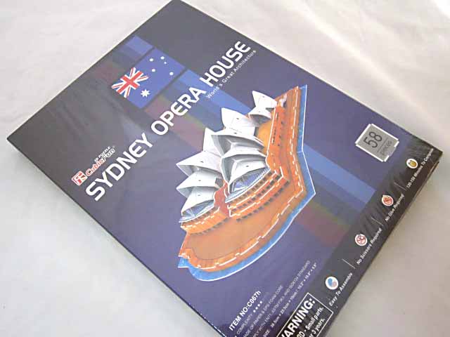 จิ๊กซอ 3 มิติ ซิดนี่โอเปร่าเฮ้าส์(Sydney Opera House)(No.c067h)