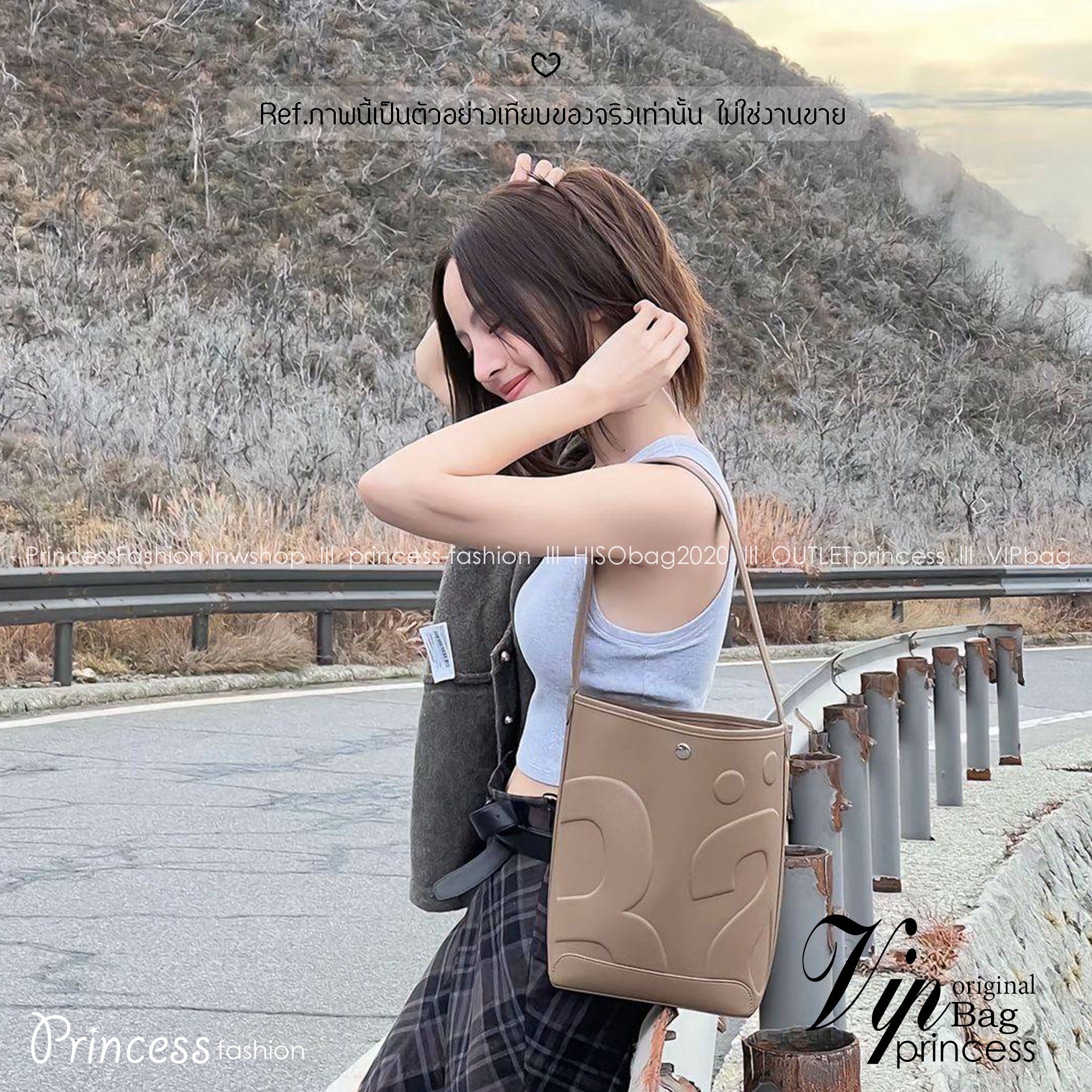 Rally The Bag Whisper กระเป๋าทรงบัคเก็ตงานหนังรุ่นใหม่ ฮอทติดลมบน มาแรงสะพายกันทั่วบ้านทั่วเมือง สายแบกสายขนห้ามพลาดจุของได้เยอะ รุ่นหนังผิวสัมผัสนิ่มมือ ทนทาน
