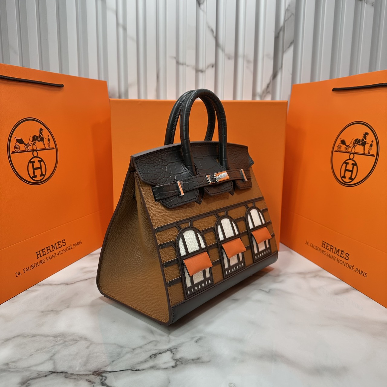 ORI หนังแท้ | Hermes Birkin Bag Faubourg 25cm รุ่นลิมิเต็ด กระเป๋าสะพายที่สุดแห่งหรูหราลัคชู นิยามของความสง่างามเหนือกาลเวลา แบรนด์เนมในฝัน งดงามดั่งเจ้าหญิง