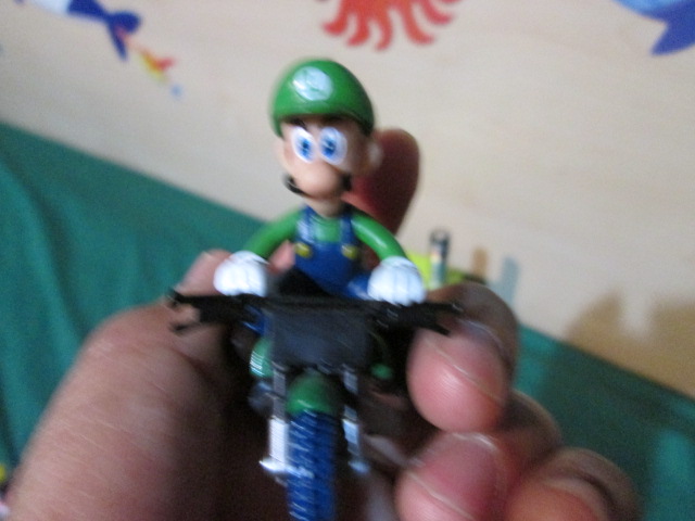 Nintendo_Mario set of 3 in Motorcycle โมเดลเกมส์เหมาะแก่การสะสม