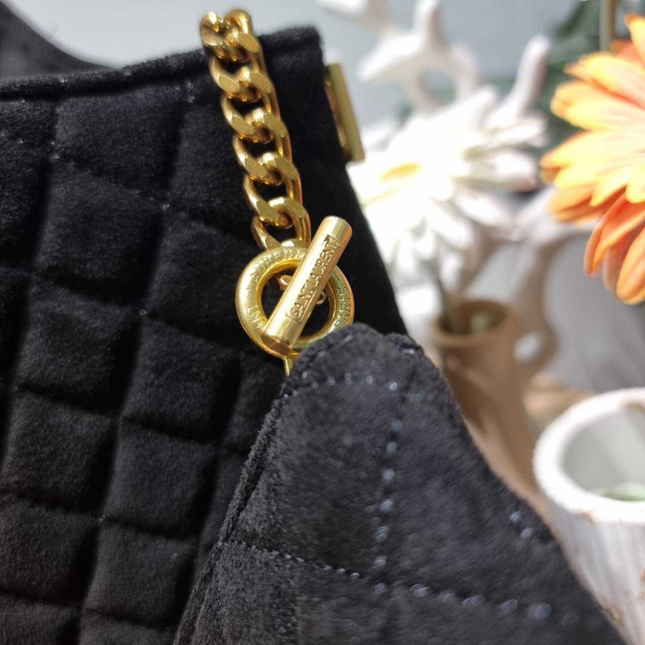 YSL ICARE MAXI SHOPPING BAG / YSL tote bag กระเป๋าใบใหญ่ทรงโท้ท รุ่นผ้ากำมะหยี่ เกรดออริ 1:1