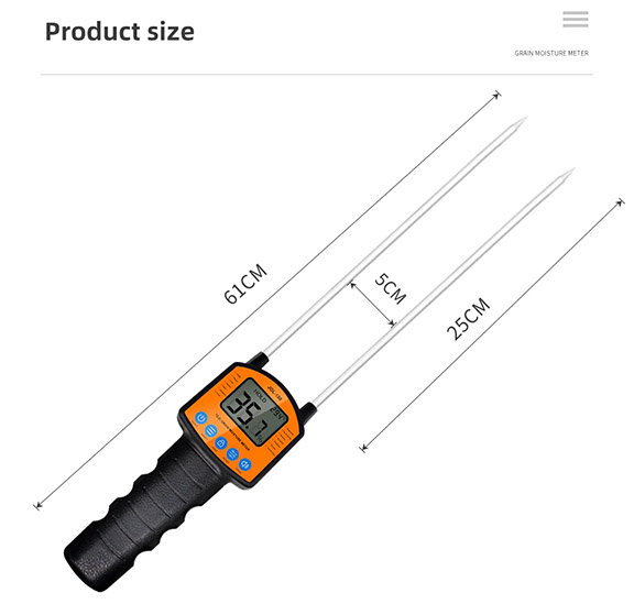 เครื่องวัดความชื้นเมล็ดธัญพืช รุ่น G-188 ใช้วัดข้าวโพด,ข้าวเปลือก,ข้าวสาร,ถั่วเหลือง,ถั่วลิสง,ข้าวสาลี,งา, อาหารสัตว์