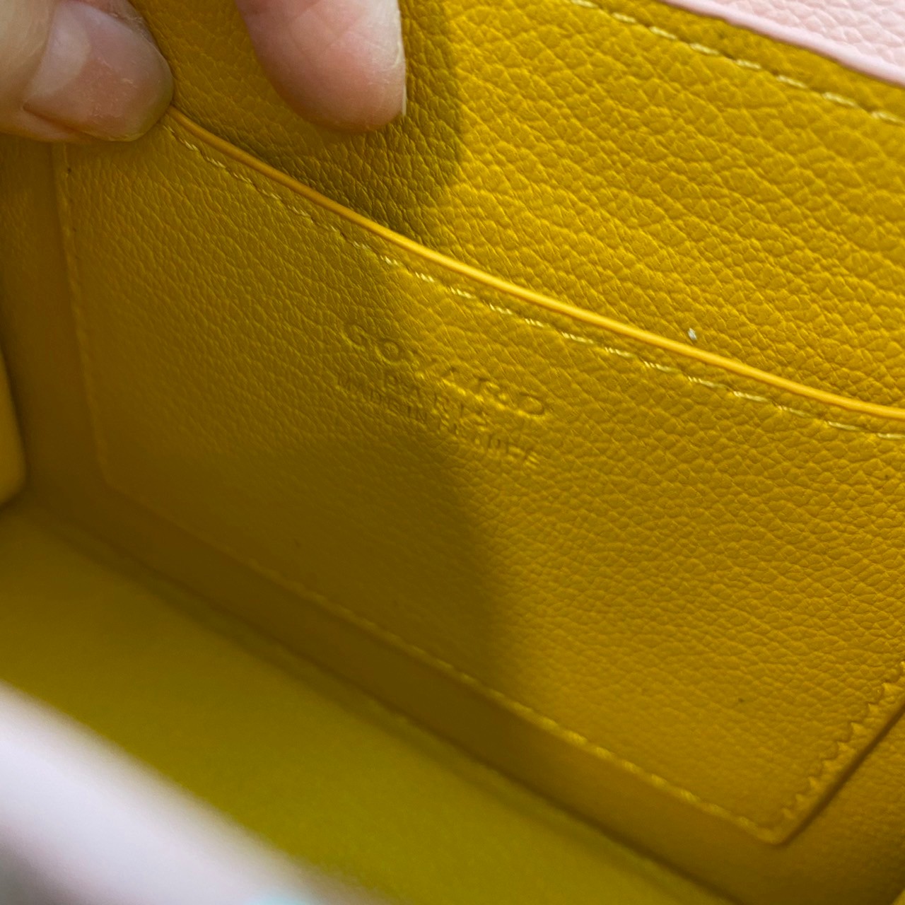 GOYARD SAIGON SIZE MINI 15cm เกรดท็อปออริเทียบแท้ ใช้สลับแท้ได้ ใช้งานต่างประเทศได้ Box set