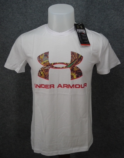 UA Camo Logo - White