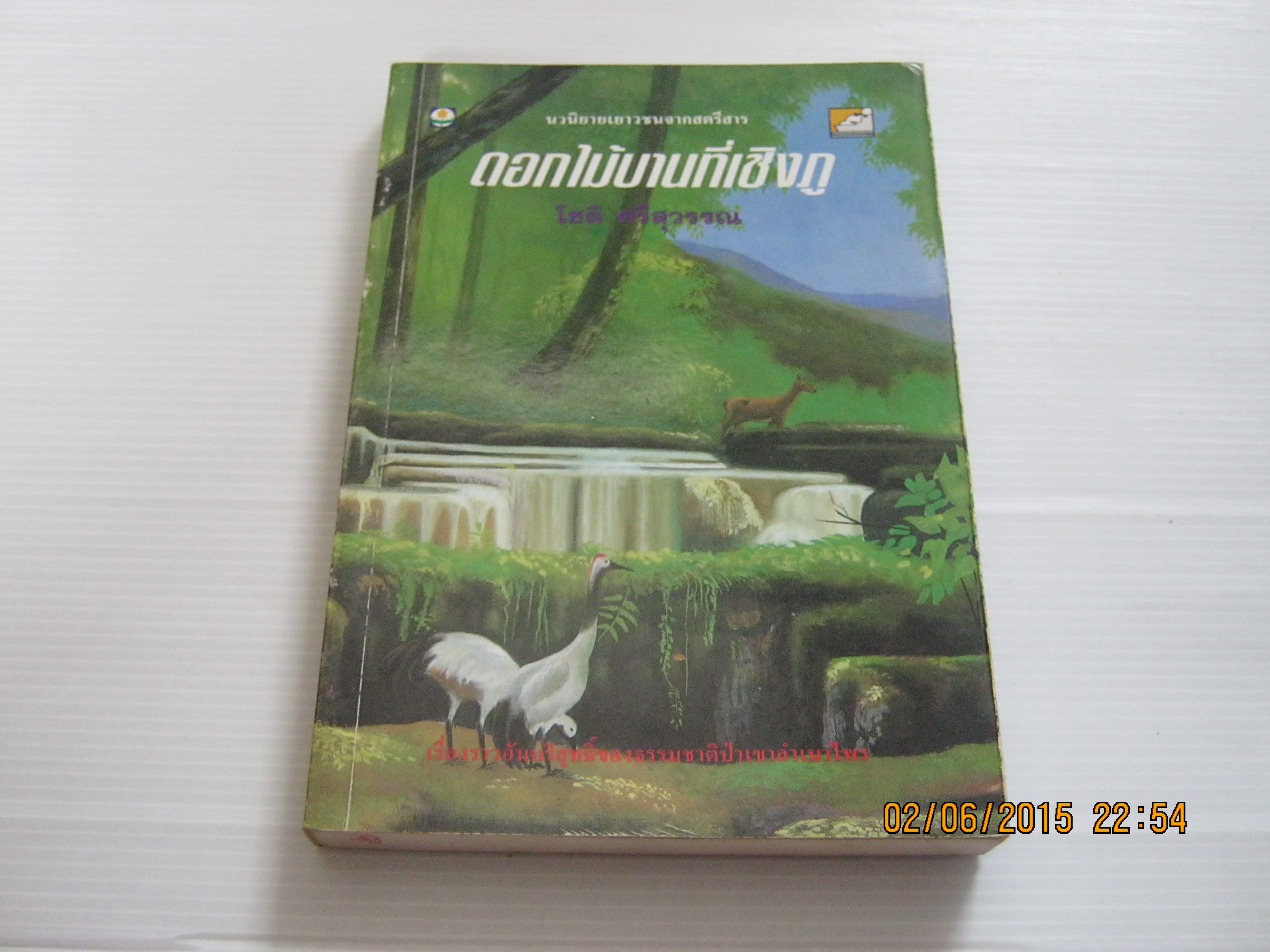 ดอกไม้บานที่เชิงภู โชติ ศรีสุวรรณ เขียน***สินค้าหมด***