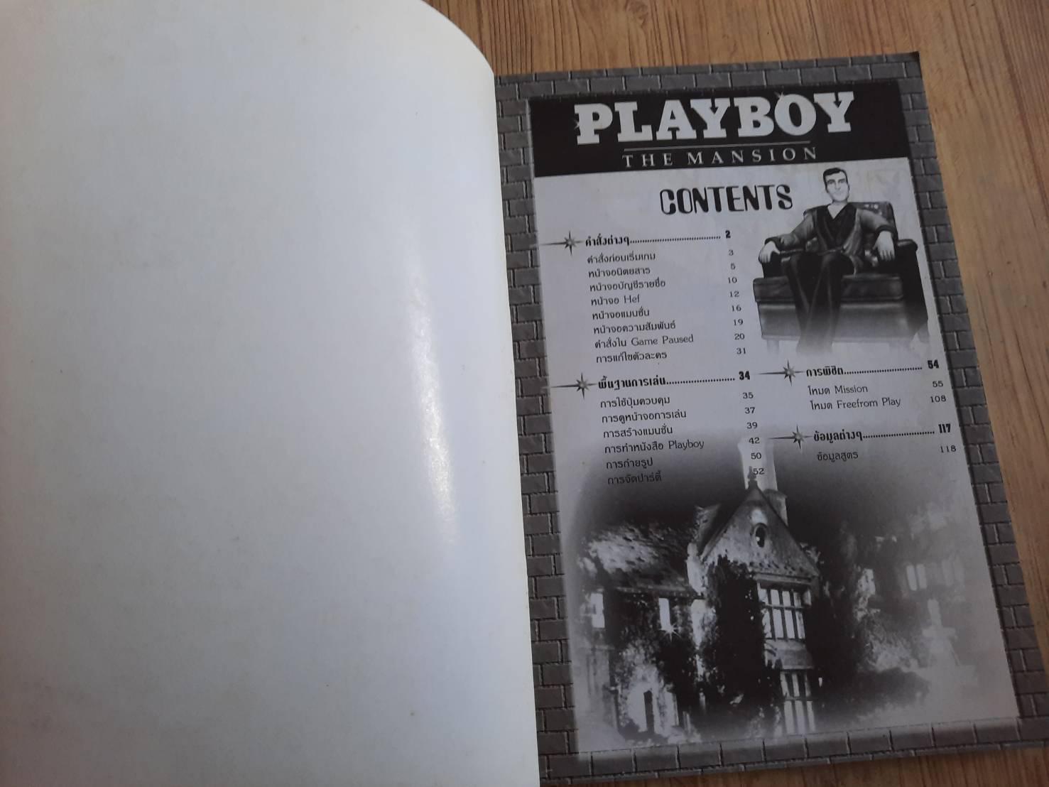 คู่มือเฉลยเกม PS2 PLAYBOY THE MANSION ***สินค้าหมด******