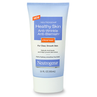 (Pre-order) Neutrogena Healthy Skin Anti-Wrinkle Anti-Blemish Cleanser 5.1 oz (150 ml)