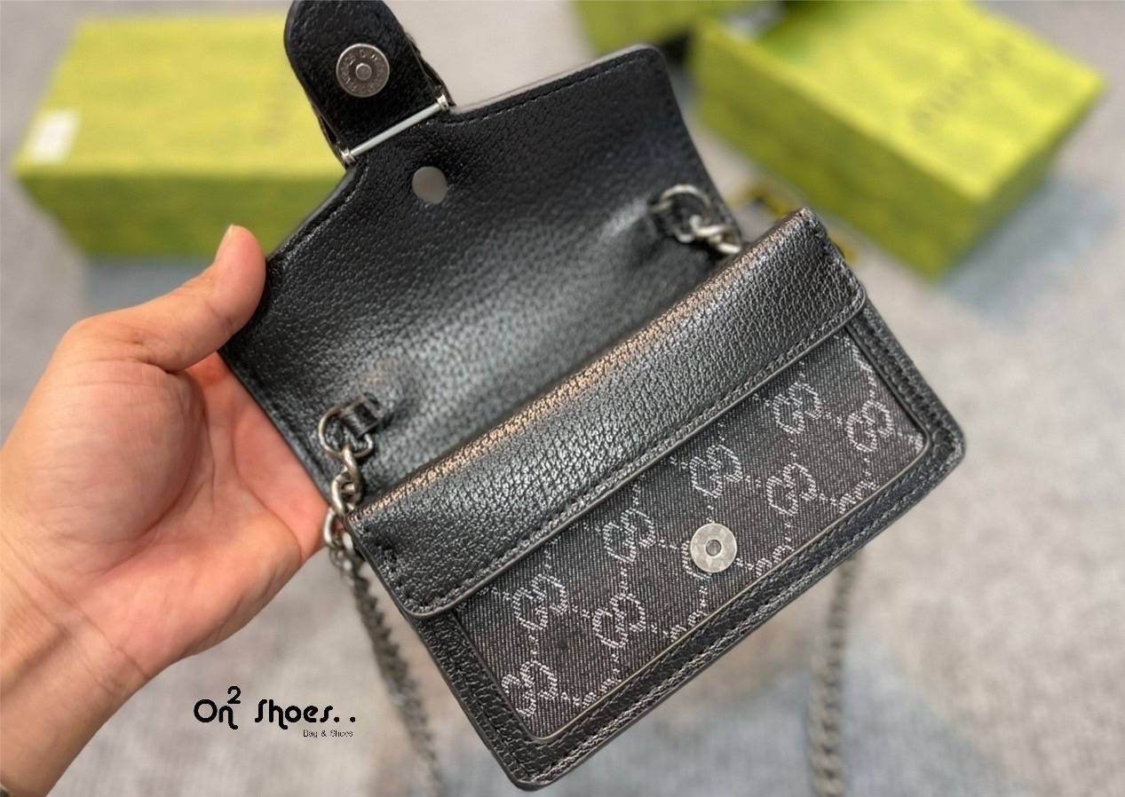 GUCCI Dionysus leather super mini bag / GG Dionysus Wallet พร้อมส่งที่ไทย งานสวยเลยค่า ขนาดกำลังน่ารัก อะไหล่สั่งผลิตเฉพาะรุ่น สะพายขึ้นไหล่คือสวยหรูเลยค่า