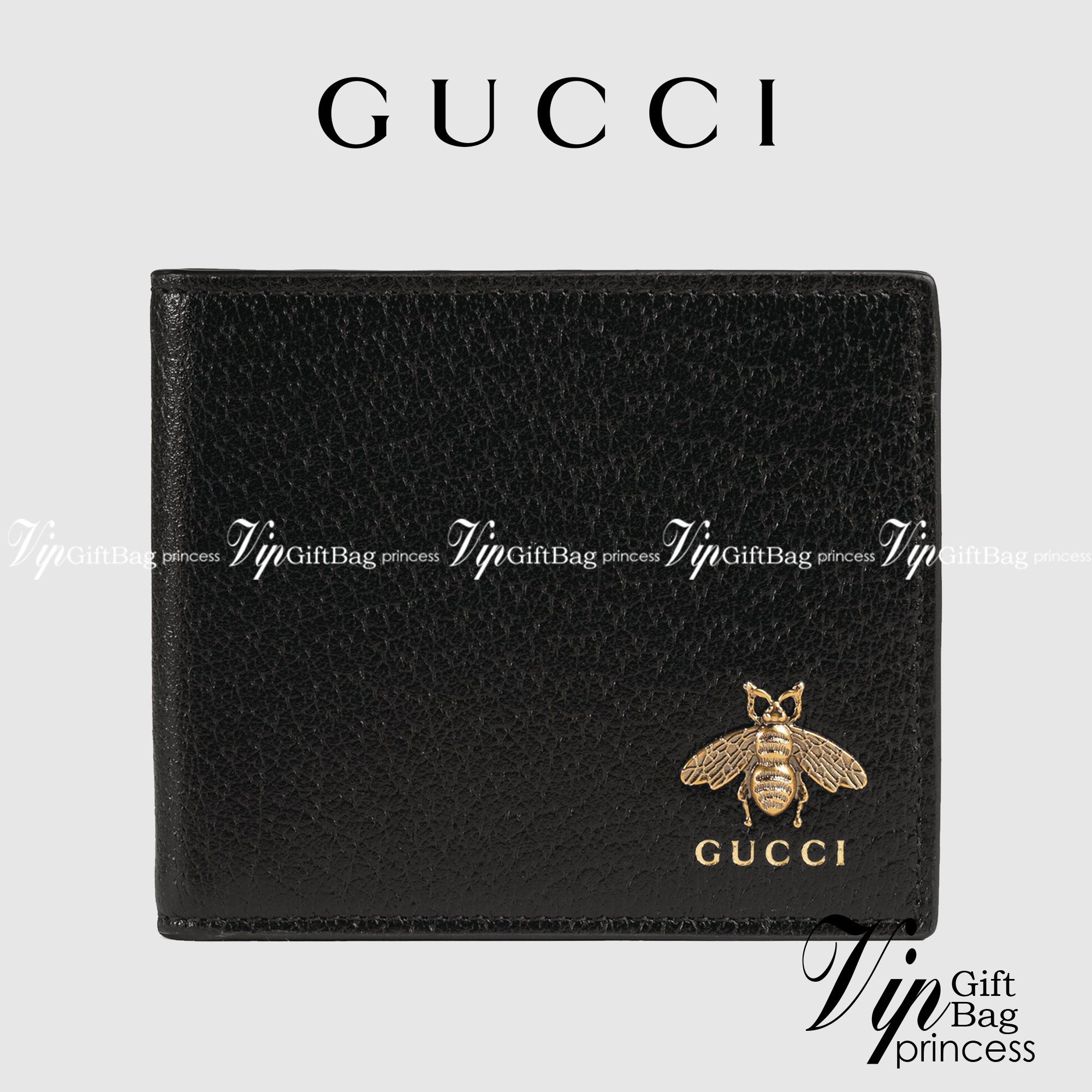 หนังแท้ GUCCI GG Marmont leather bi-fold wallet / GUCCI BLACK ANIMALIER BEE WALLET / GUCCI Men Wallet พร้อมส่งที่ไทย กระเป๋าสตางค์ 2 พับ รุ่นคลาสสิกได้ทุกยุคสมัย งานหนังแท้ทั้งใบ พร้อมส่งที่ไทย ภาพสินค้าถ่ายจากงานขายจริง ใช้งานต่างประเทศได้