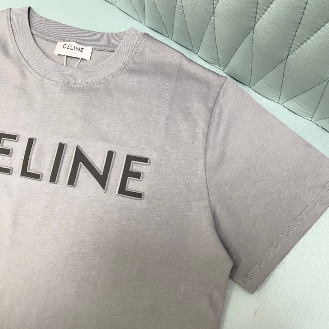 Celine T-Shirt / CL T-Shirts เสื้อยืดแบรนด์เนม เสื้อแบรนด์หรู เกรดออริจินอล สลับแท้ ภาพถ่ายจากงานจริง ใช้งานต่างประเทศได้