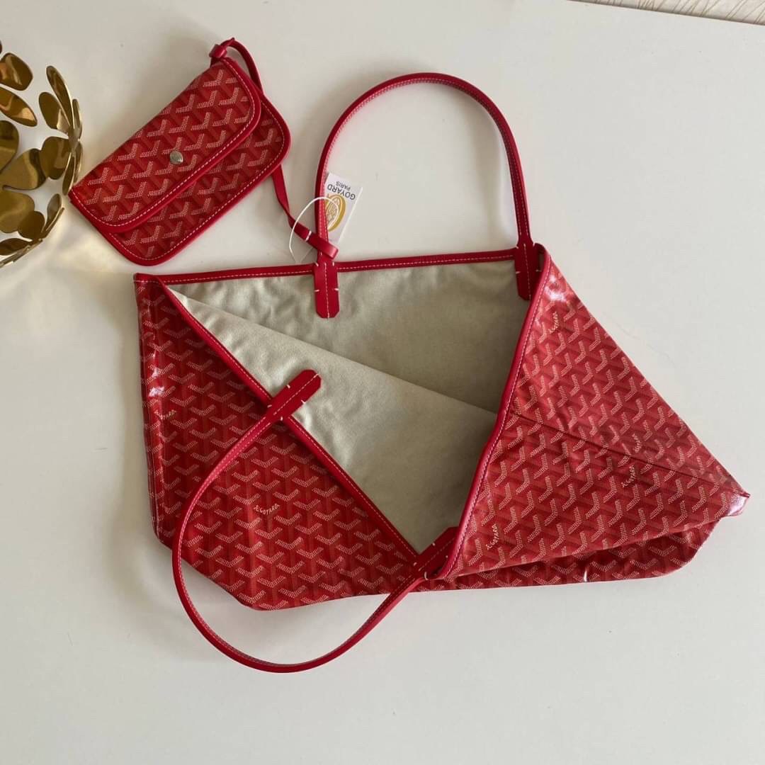 VIP 】หนังแท้ GOYARD SAINT LOUIS GM TOTE BAG กระเป๋าทรง SHOPPING ขนาดใหญ่กำลังดี สวยหรูคลาสสิคไม่มีเอ้าท์ ภายในโล่งกว้าง ใส่สัมภาระได้เยอะจุใจพร้อมส่งที่ไทยจองด่วนเลยค่ะ!