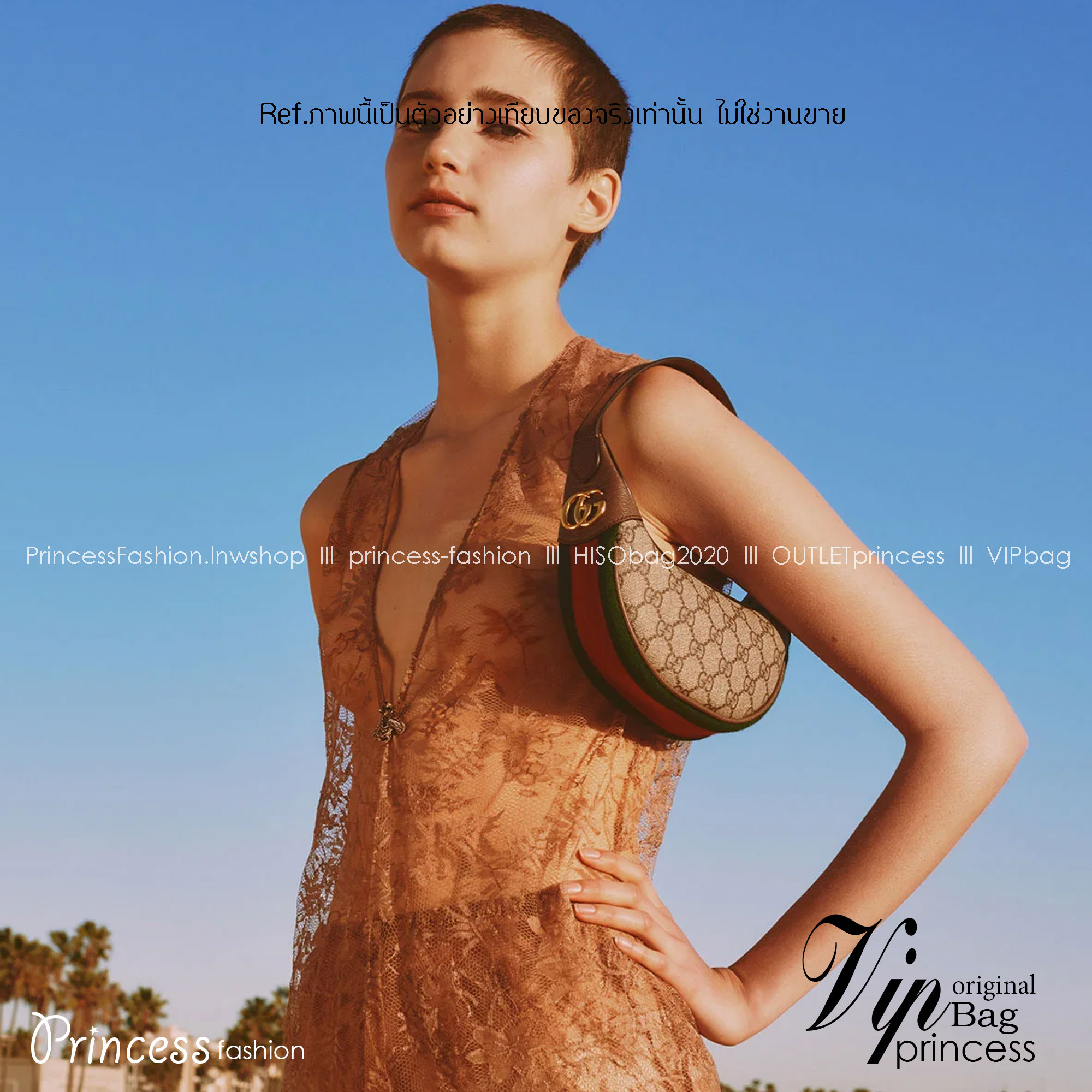 Gucci Ophidia GG Mini Shoulder Bag / GUCCI BAG พร้อมส่ง 6 สี กระเป๋าสะพายไหล่ไซส์มินิ ทรงน่ารักน่าใช้ สะดุดตาด้วยดีไซน์เรียบหรู แฝงความไฮน์ในตัว