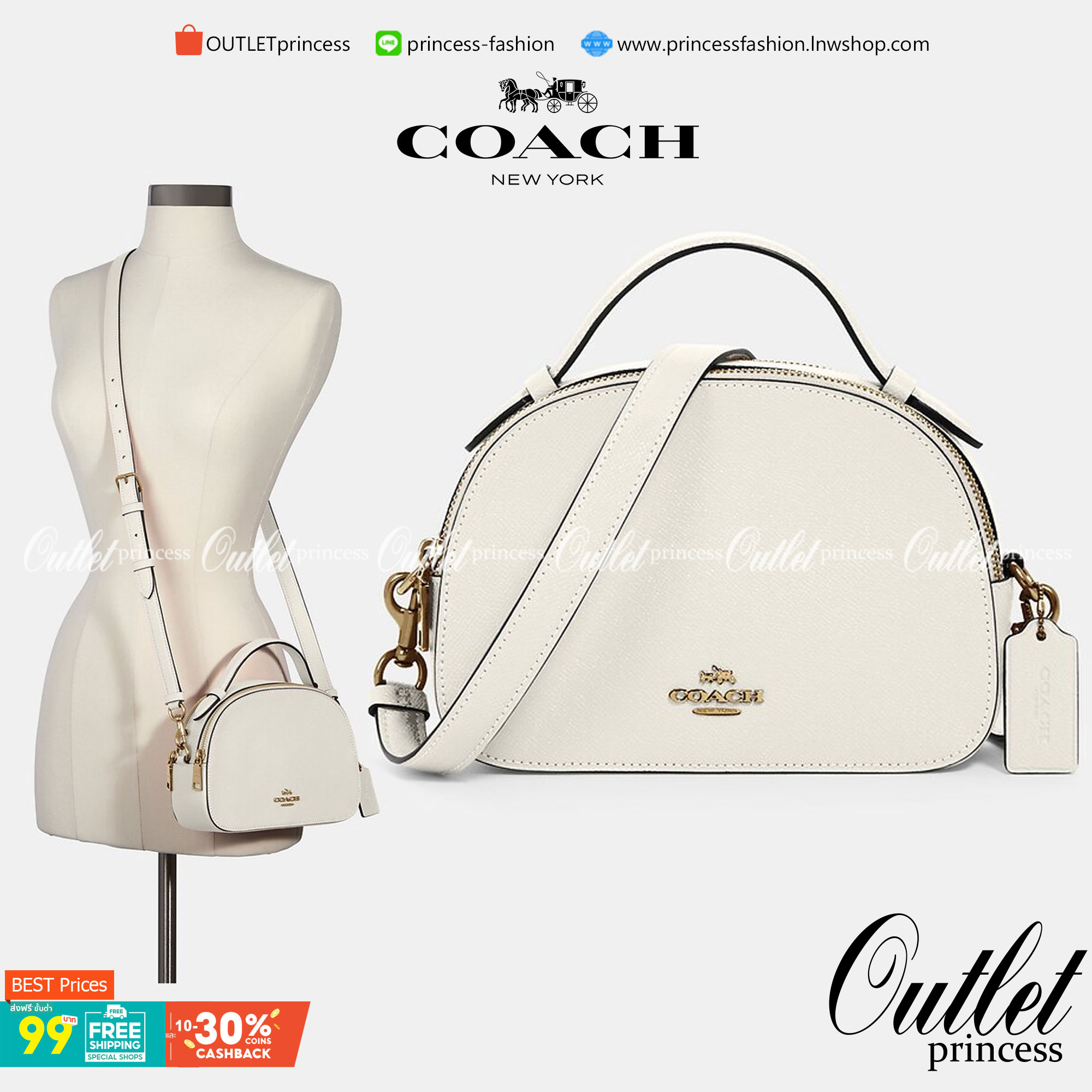 COACH 1589 SERENA SATCHEL กระเป๋าสะพายคอลเลคชั่นยอดฮิต ดีไซน์ลุคผู้ดี ต้องยกให้น้องใบนี้เลย!! จัดสีคุณหนูมาให้ สวยตาแตก!! วัสดุหนัง crossgrain ทนทาน เปิด-ปิดด้วยซิป 2 ช่องหลัก ภายในเป็นช่องโล่ง เก็บของได้แบบสบายๆ ใส่มือถือได้ทุกรุ่น สามารถหยิบไปแมทช์ได้ง่