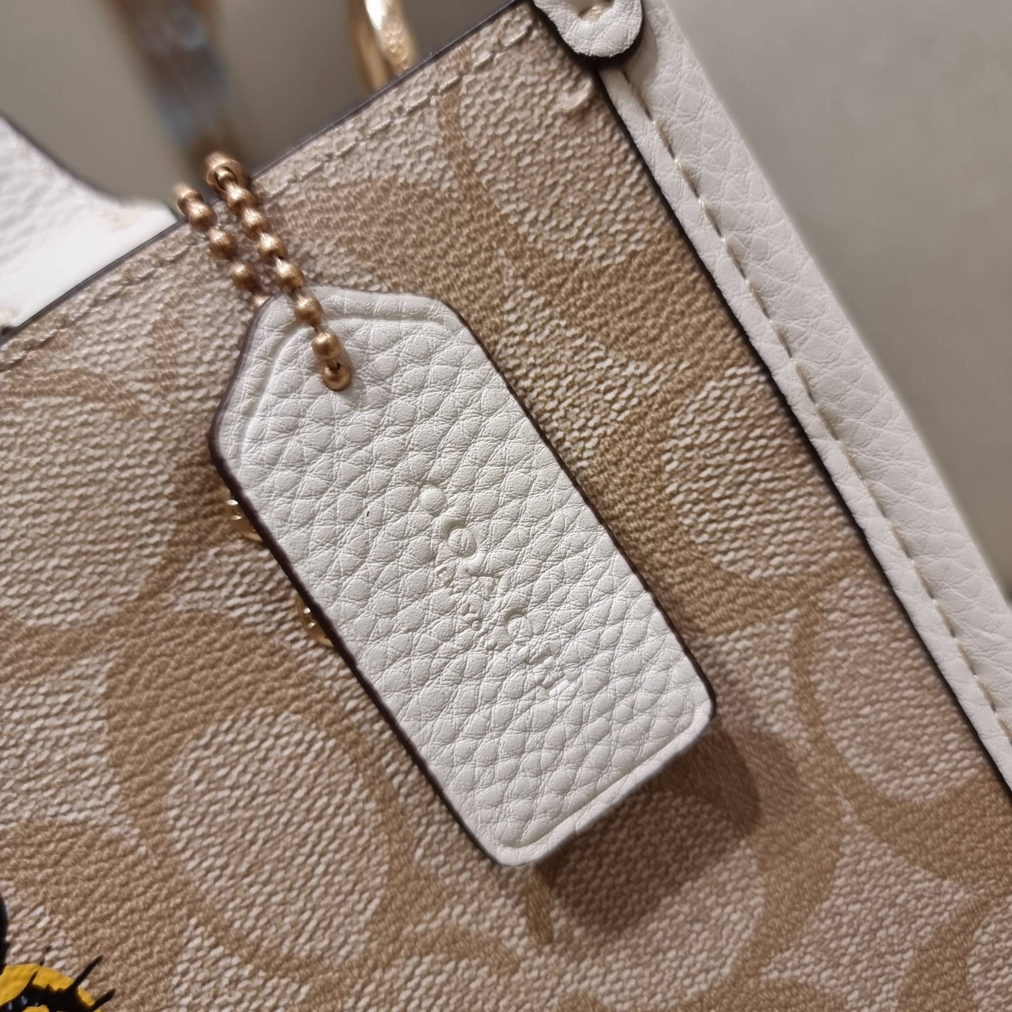 COACH C7001 DEMPSEY TOTE 22 IN SIGNATURE CANVAS WITH TIGER 🐯🐯 คอลเลคชั่นฉลองปีเสือต้องมาจ้า กับรุ่นคลาสสิค กระเป๋าทรงโท้ท ขนาดน่ารักน่าใช้มากๆ ดีไซน์น้องเสือจิ้มลิ้มดึงดูดสายตามากๆ ฟังก์ชั่นการใช้งานสะดวก มีทั้งสายคล้องในตัว และสายครอสบอดี