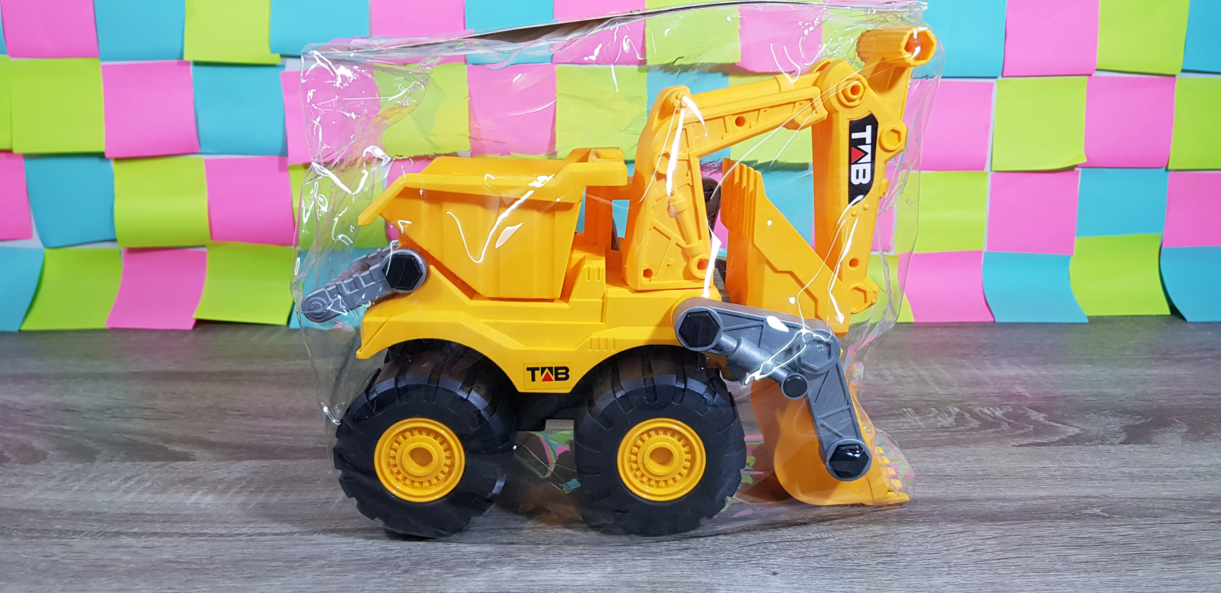 รถดั้มก่อสร้างสองหัวตัก