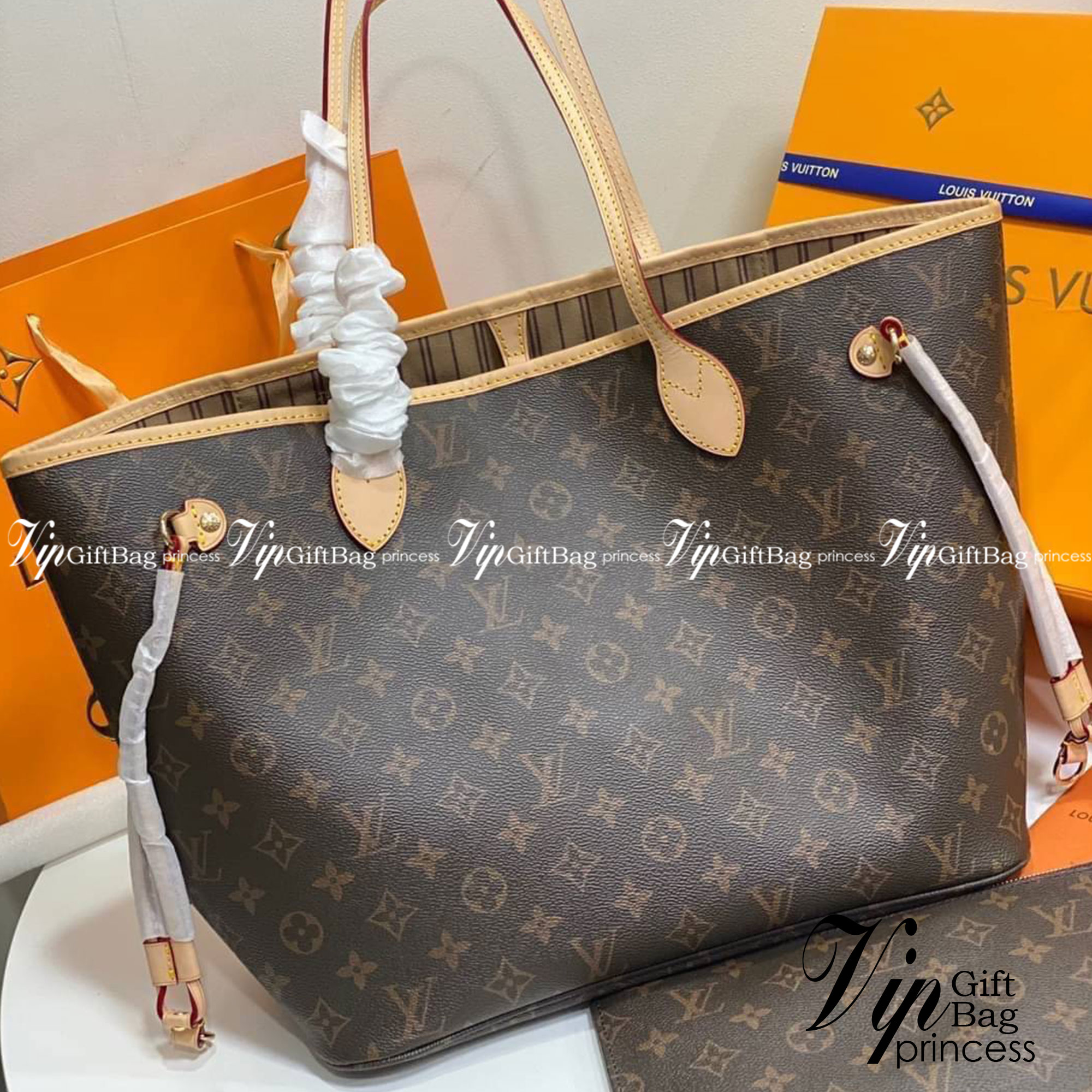 LV Neverfull MM เกรดออริจินอล พร้อมส่งที่ไทย ภาพสินค้าถ่ายจากงานขายจริง ใช้งานต่างประเทศได้