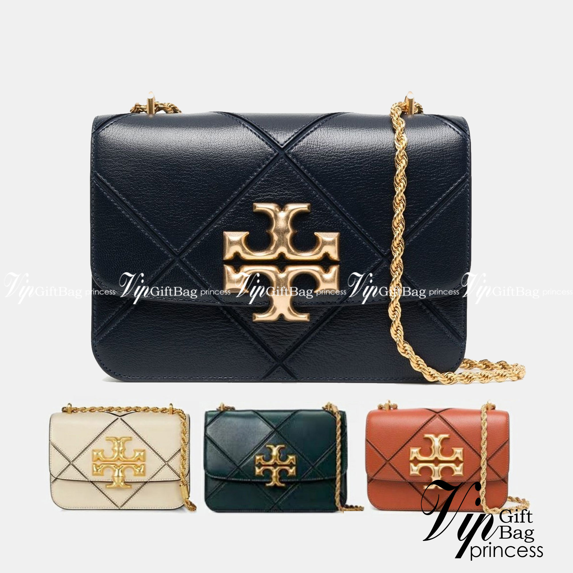 TORY BURCH ELEANOR SMALL SHOULDER BAG / Tory Burch Eleanor quilted shoulder bag น้องเล็ก หรู ดูแพง ลุคไหนๆ ใบนี้เอาอยู่เลยค่าา! Best seller ใครยังไม่มีติดตัว รอบนี้จัดเลยค่าา