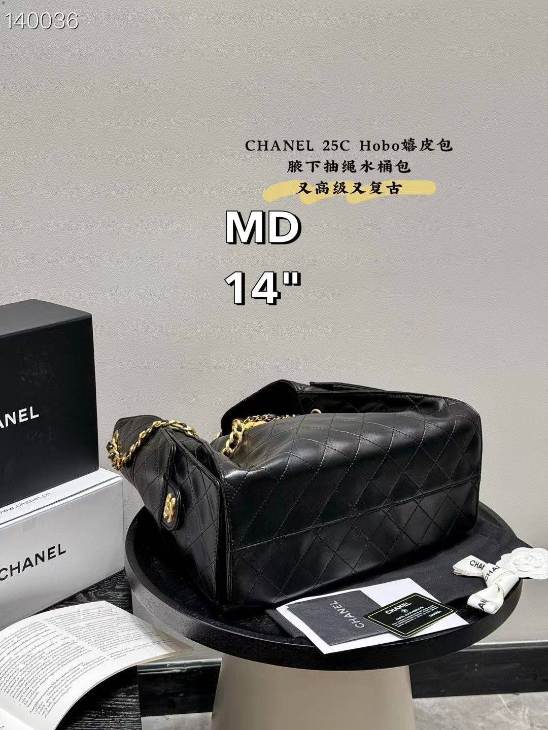 CHANEL 25 Medium Handbag กระเป๋าสะพายทรงโฮโบใบใหญ่ คอลใหม่ล่าสุด ต้อนรับฤดูกาล SPRING-SUMMER 2025 รูปทรงใช้งานได้จริง จุของได้ ถือเก๋ๆ เอวี่เดย์ลุค บอกเลยว่าดีไซน์เก๋มาก