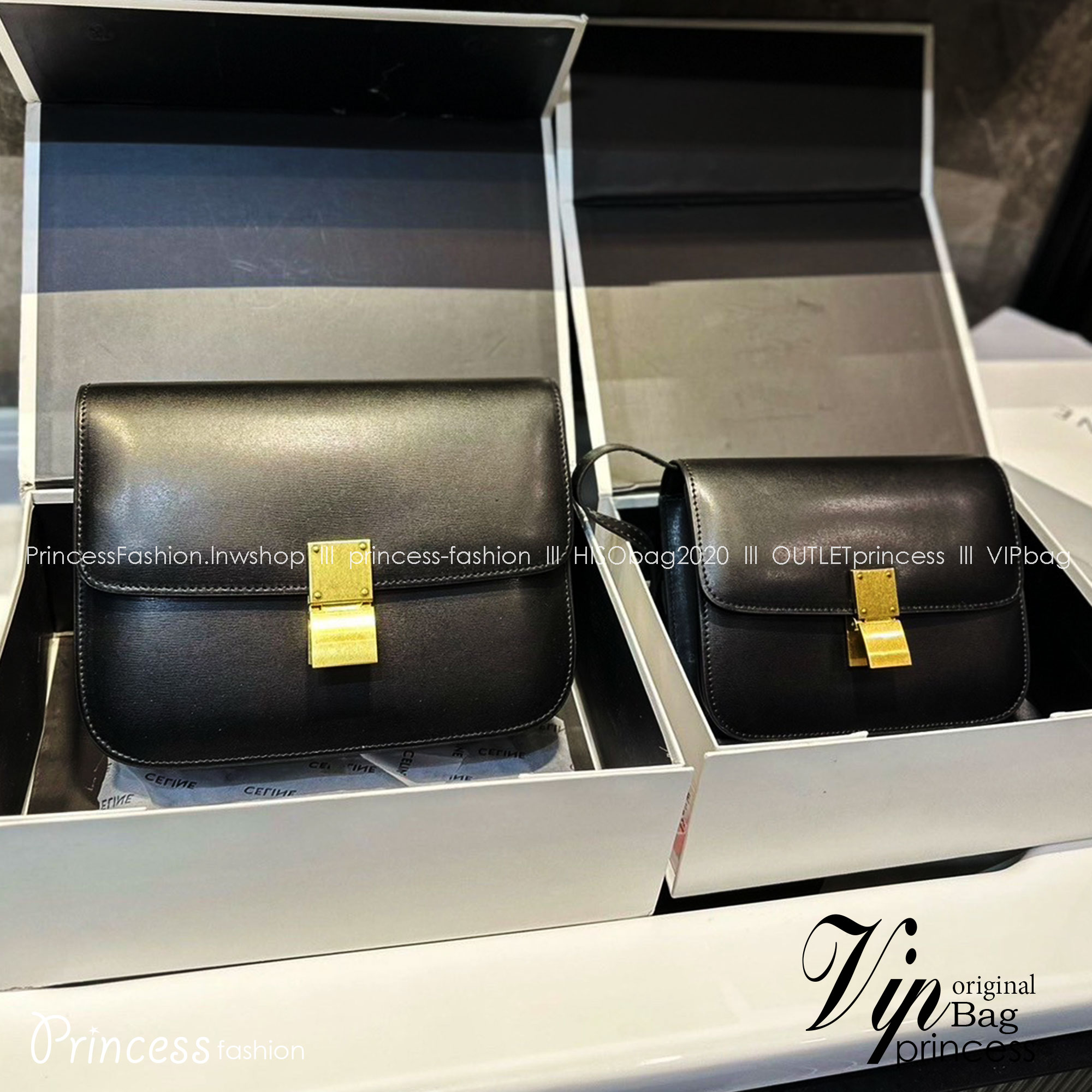 CELINE Classic bag in box calfskin / Celine Bag พร้อมส่ง กระเป๋าแบรนด์หรูที่ควรมีแห่งปี เรียบแต่หรู ต้องยกให้รุ่นนี้เลยค่ะ สวยสะกดทุกสายตา งานหนังเรียบสวยมาก แนะนำค่ะ