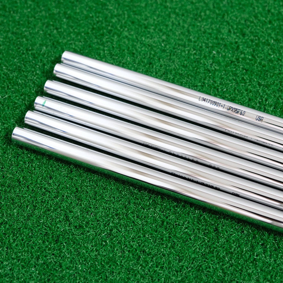 NEW PROJECT X 95 FLIGHTED 6.0 IRON SHAFT SET #5-PW FLEX S 0.370 TIP.