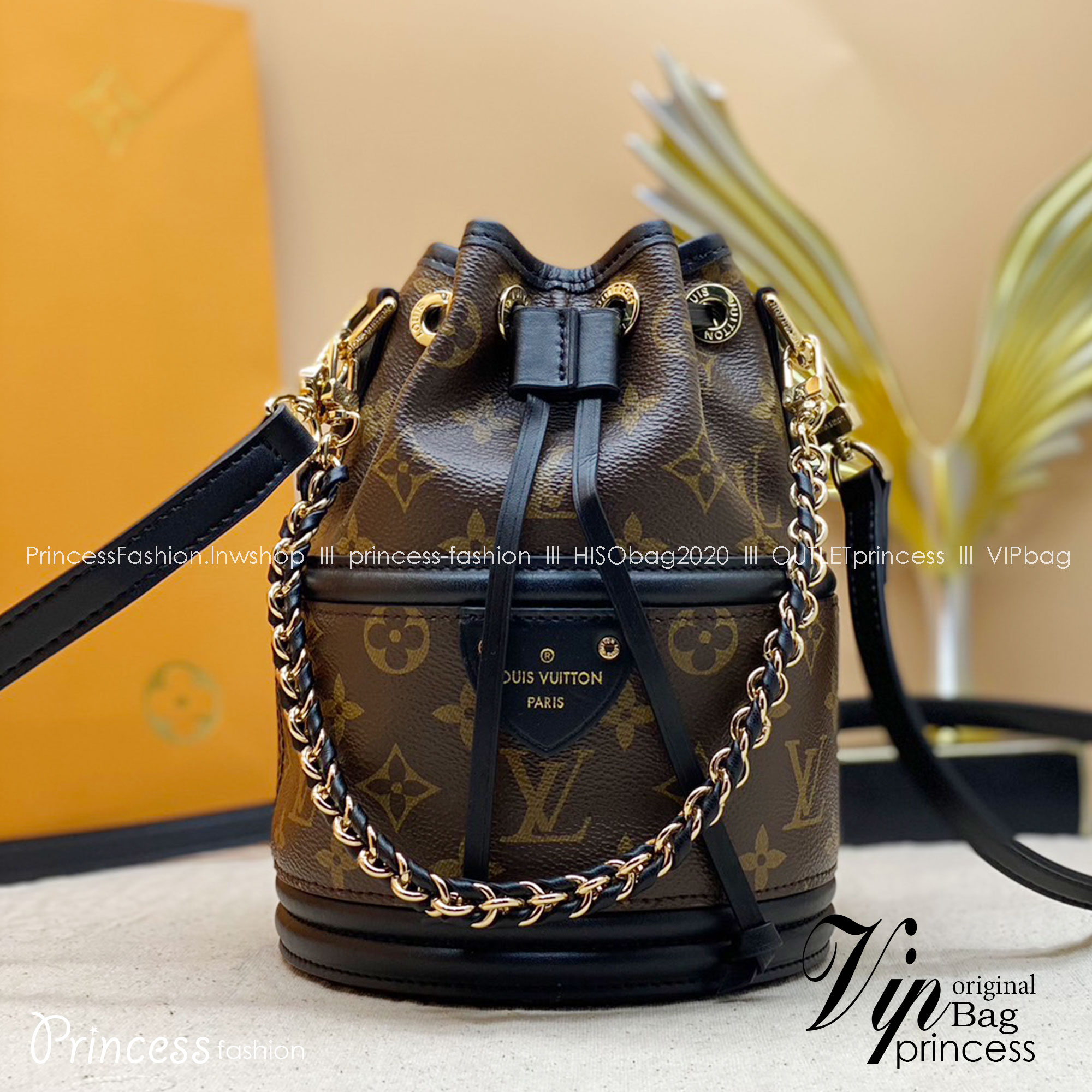 LV Bucket Bag 16cm 💖เกรดออริ 1:1 สลับแท้ ใช้งานต่างประเทศได้ ภาพถ่ายจากงานจริง