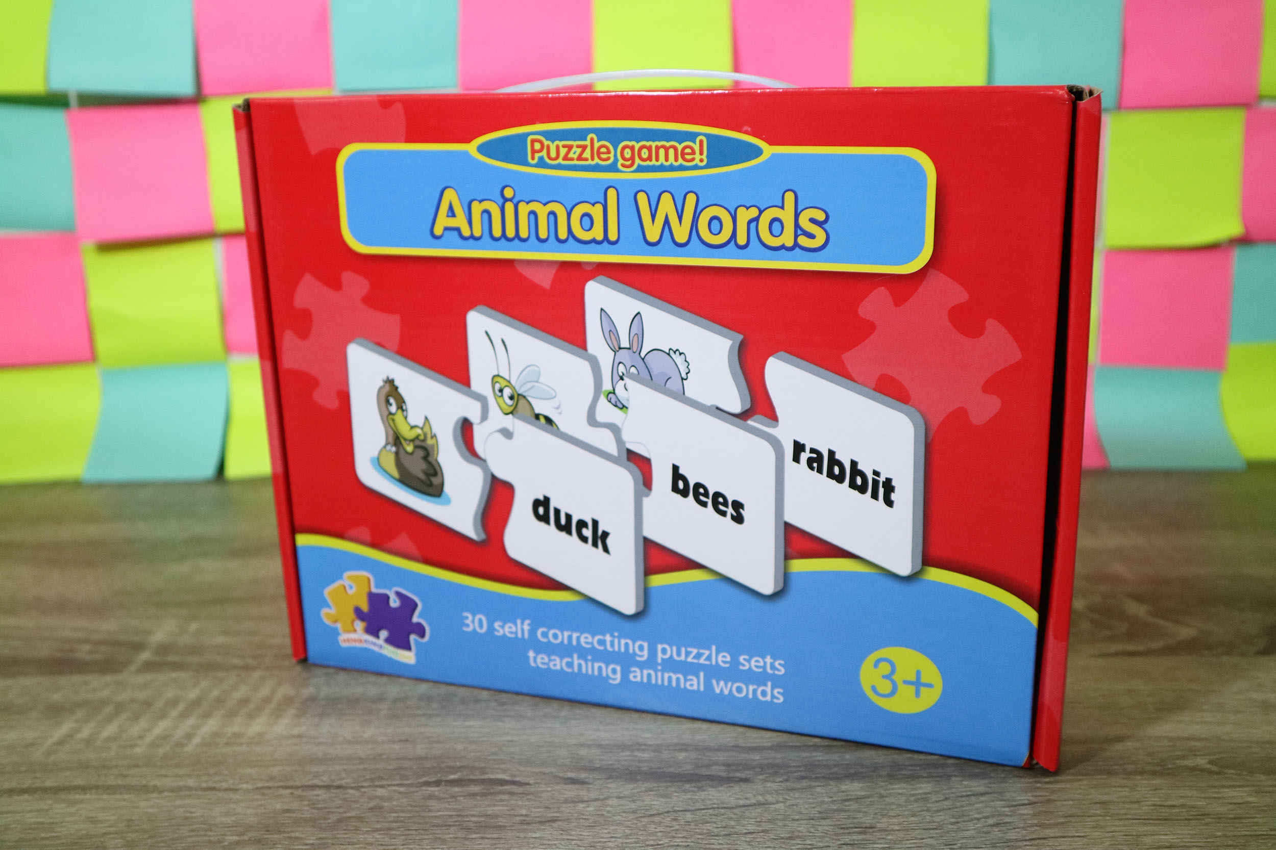 จิ๊กซอจับคู่คำศัพท์หมวดสัตว์ (Animal Words)
