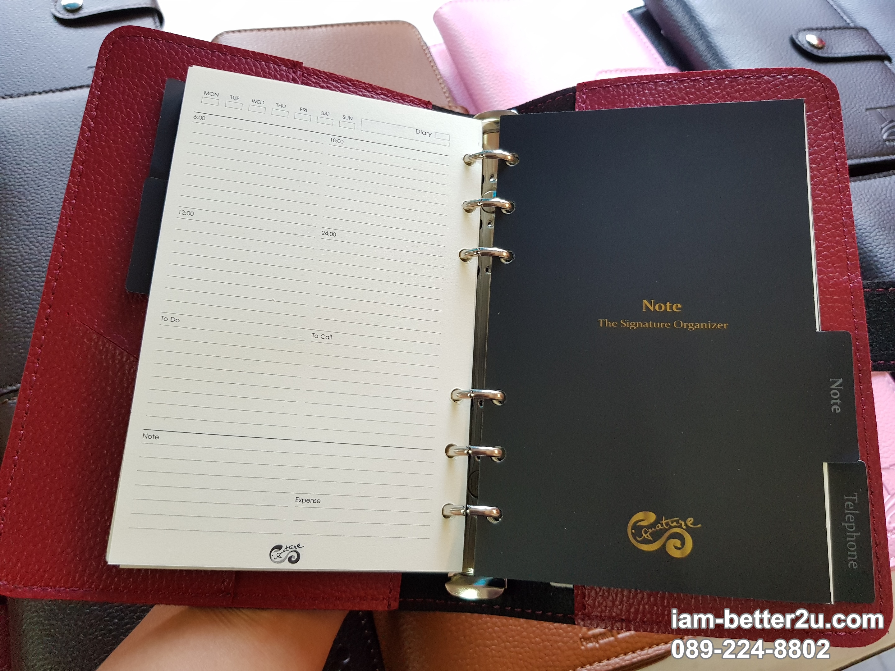 SC 15 สมุดออแกไนเซอร์ ใส่กล่องรักษ์โลก