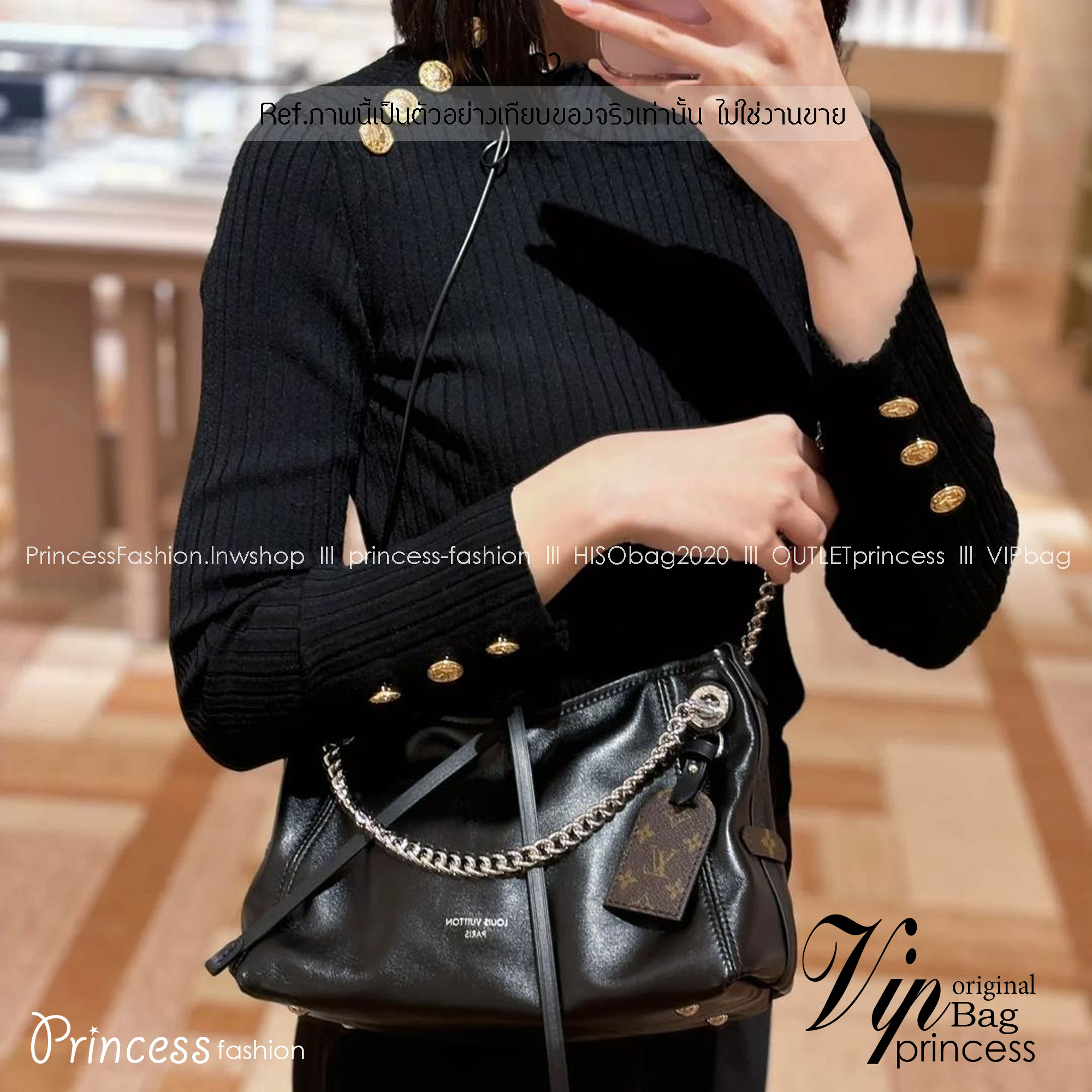 LV CarryAll BB Bag กระเป๋าสะพายสุดไอคอนิกผสานสไตล์ล้ำสมัยเปี่ยมฟังก์ชัน ไซส์ใหม่ล่าสุด กะทัดรัดใช้งานได้คล่องตัวมากขึ้น ดีไซน์สีดำคลาสสิค